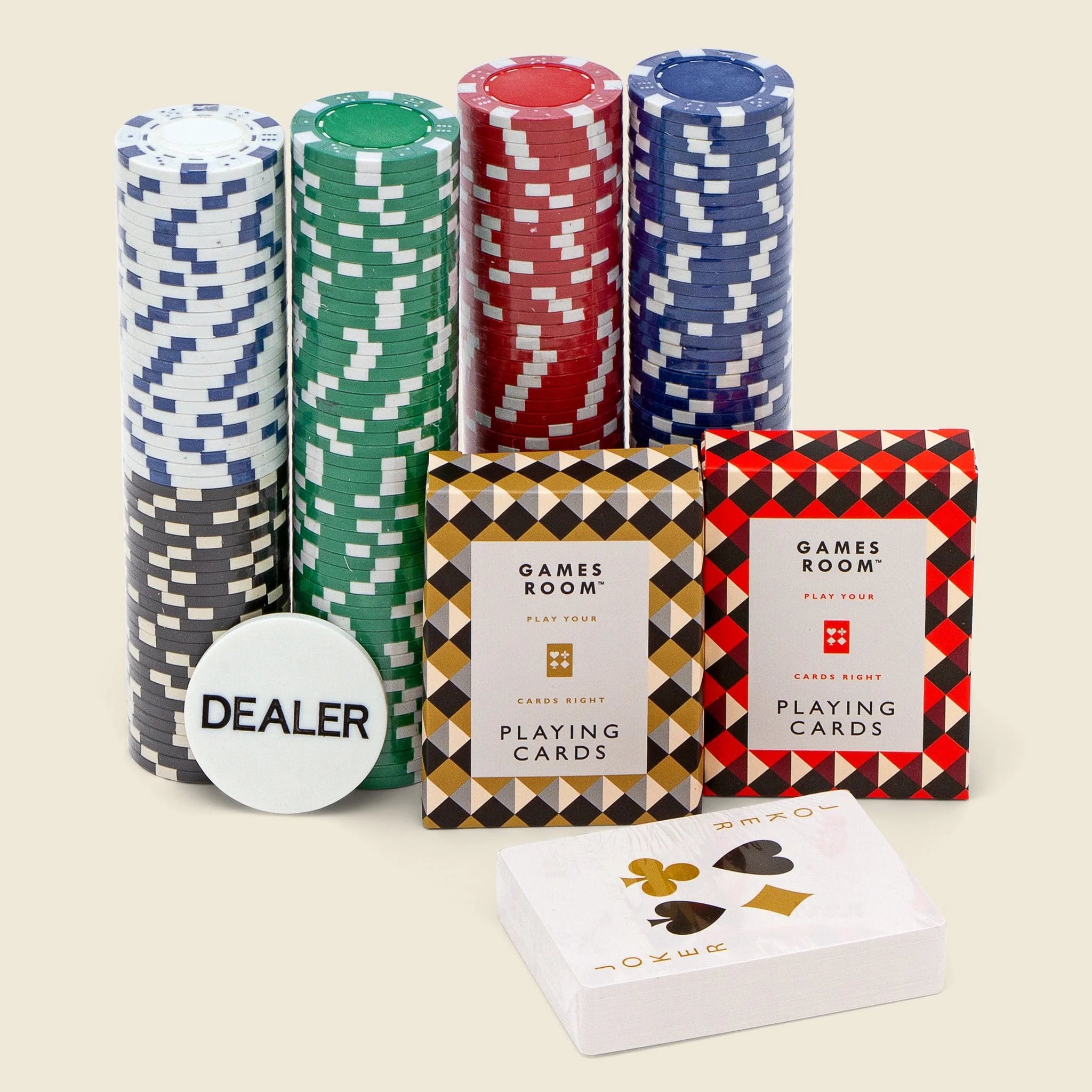 Games Room Poker Set