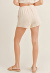 Cream By The Shore Shorts