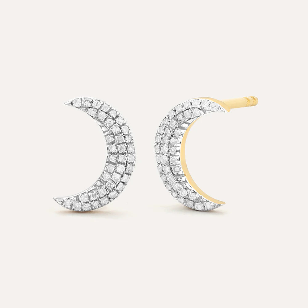 Mini Moons Studs