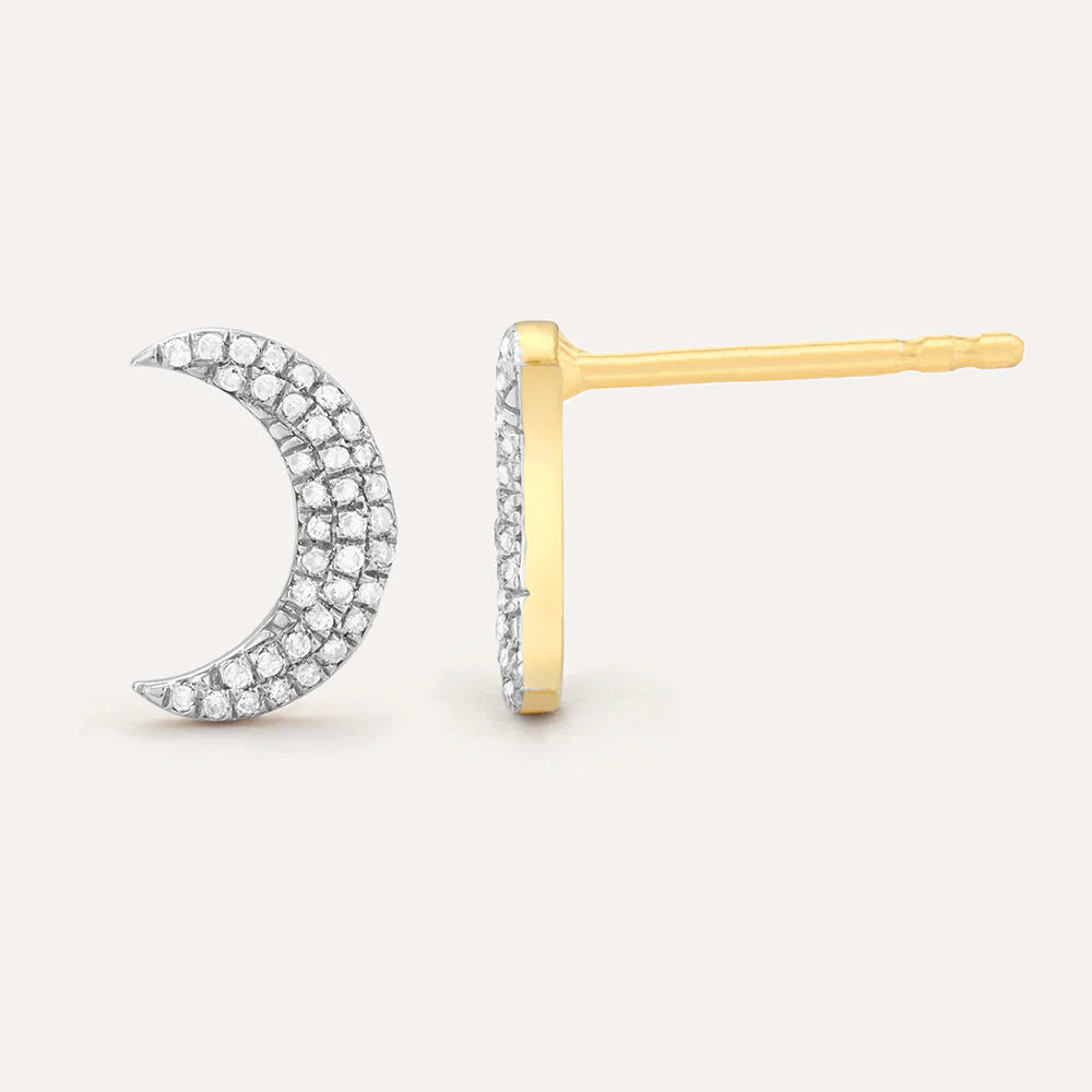 Mini Moons Studs