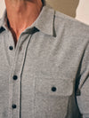 Fossil Grey Legend Sweater Shirt