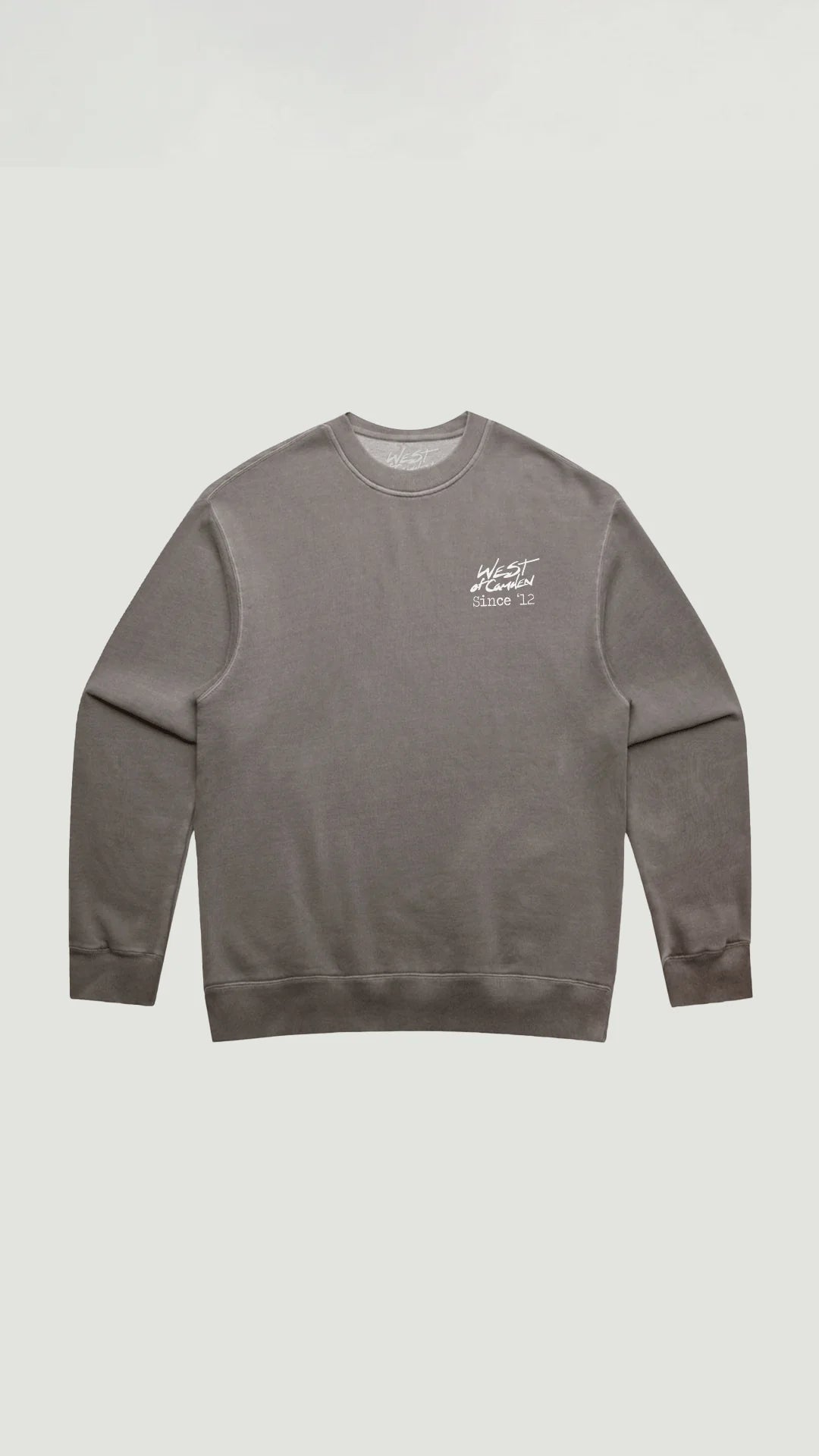Faded Grey In Bloom Sweatshirt