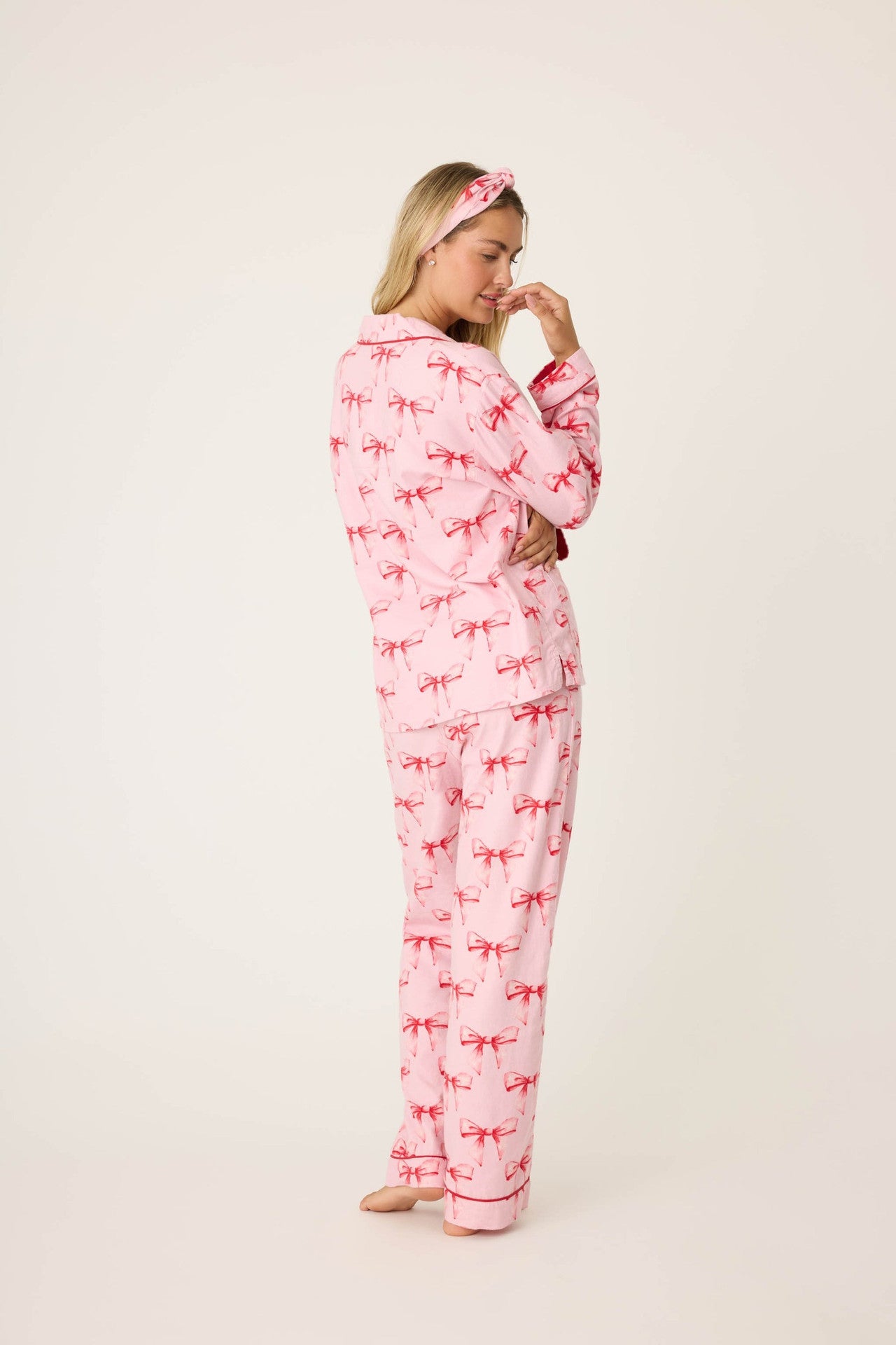 Candy Pink PJ Flannel Set