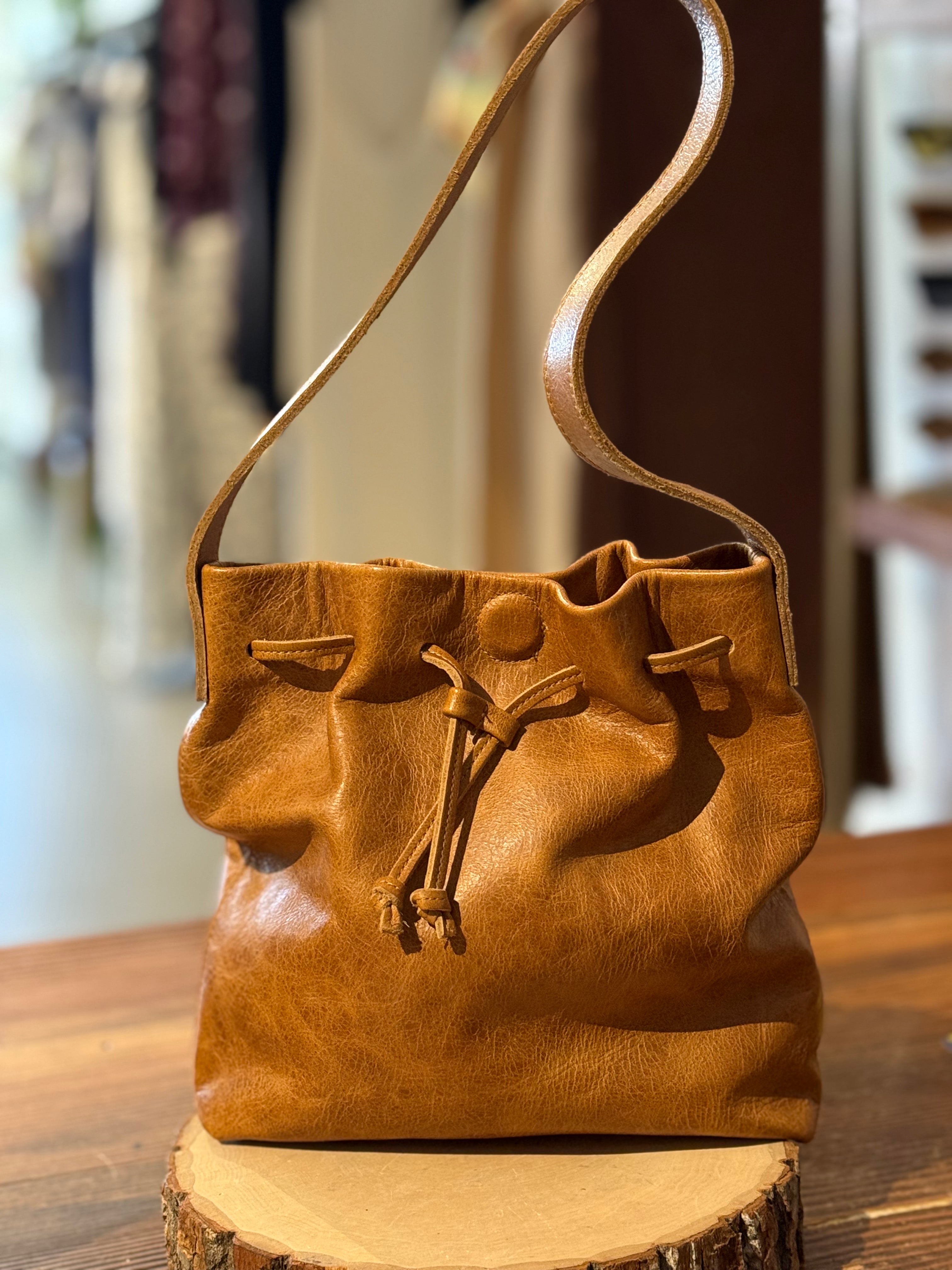 Cognac Shoulder Bag