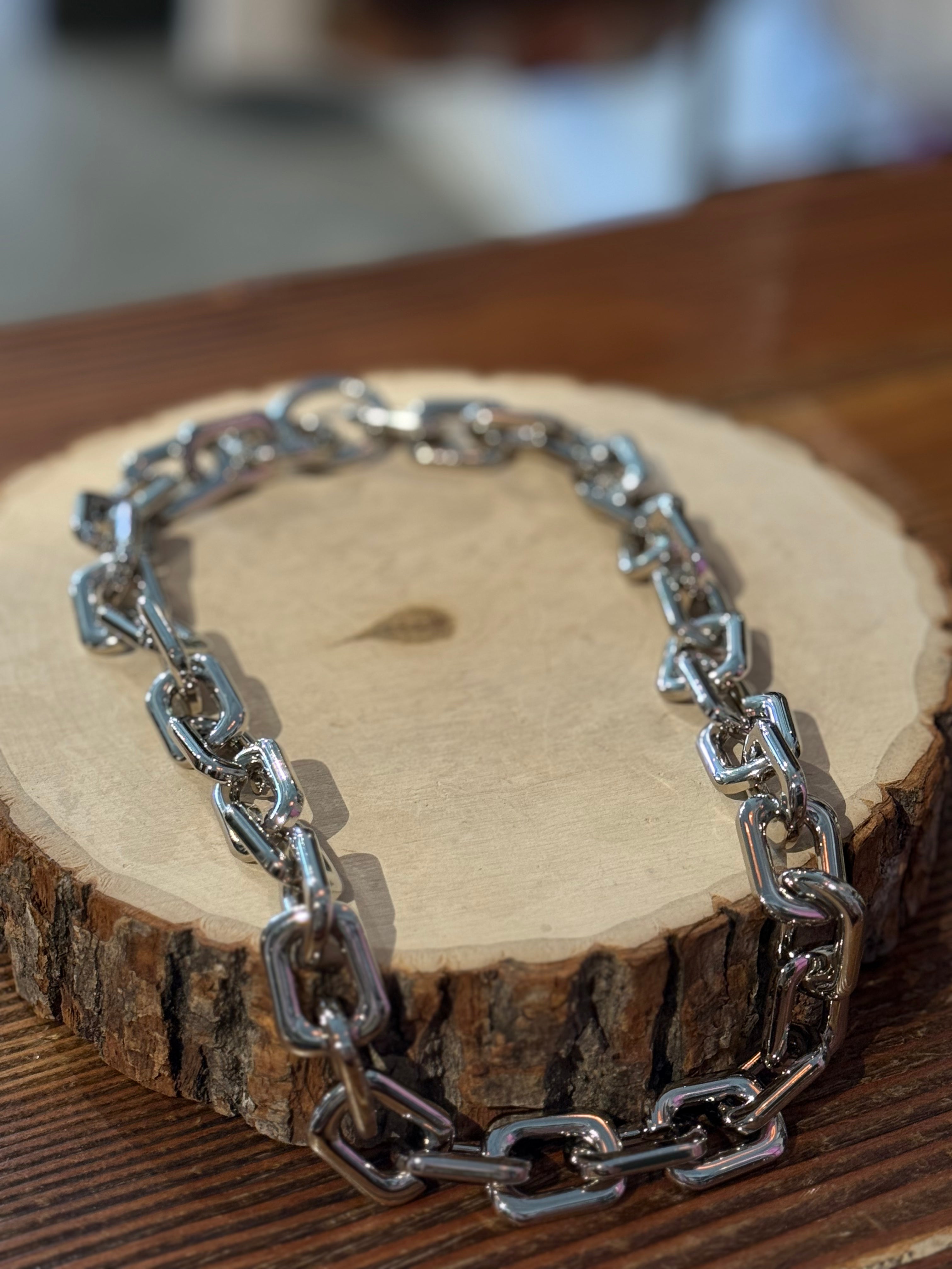 Thin Silver Chain