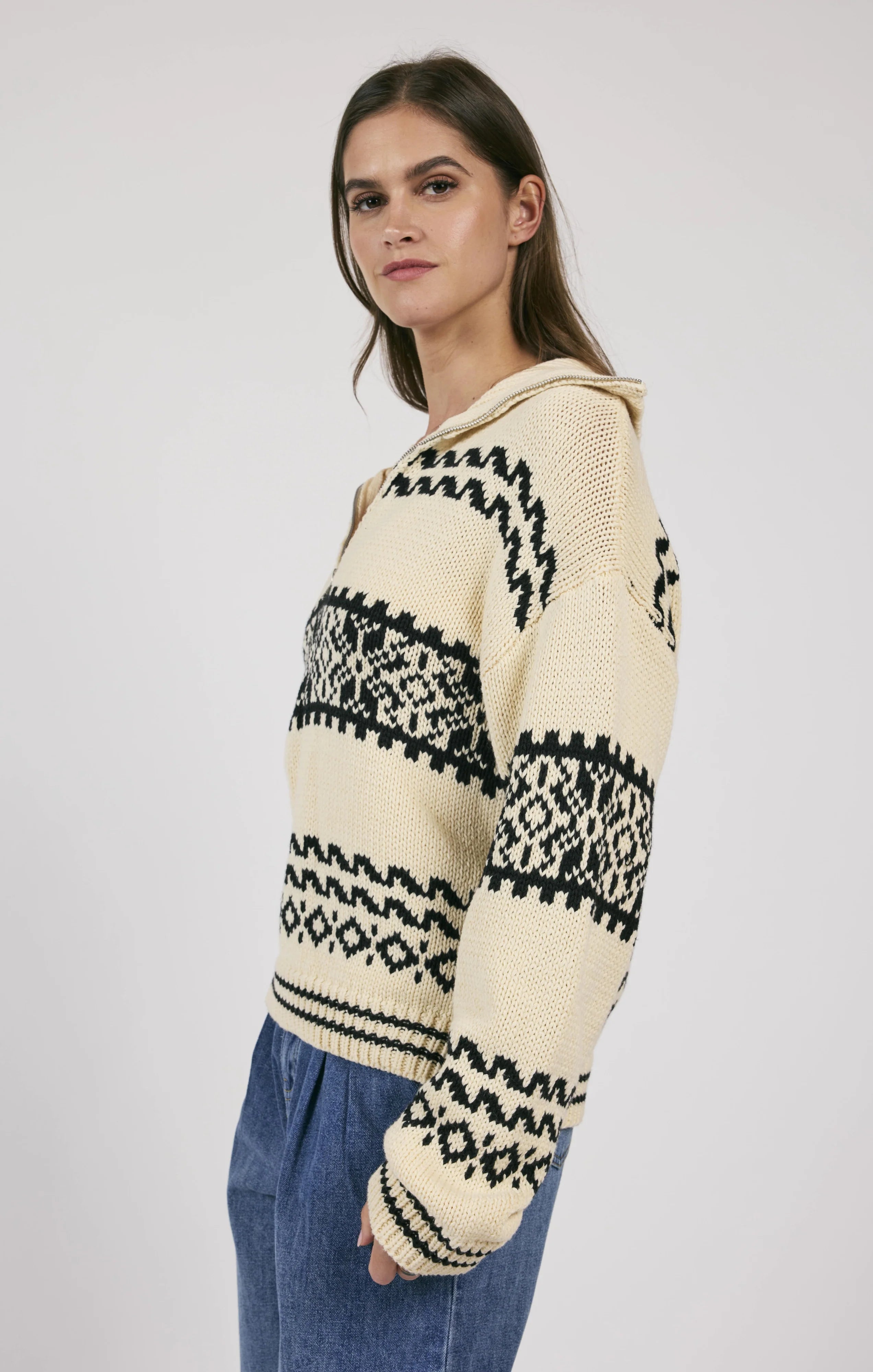 Great Outdoors Half Zip Sweater