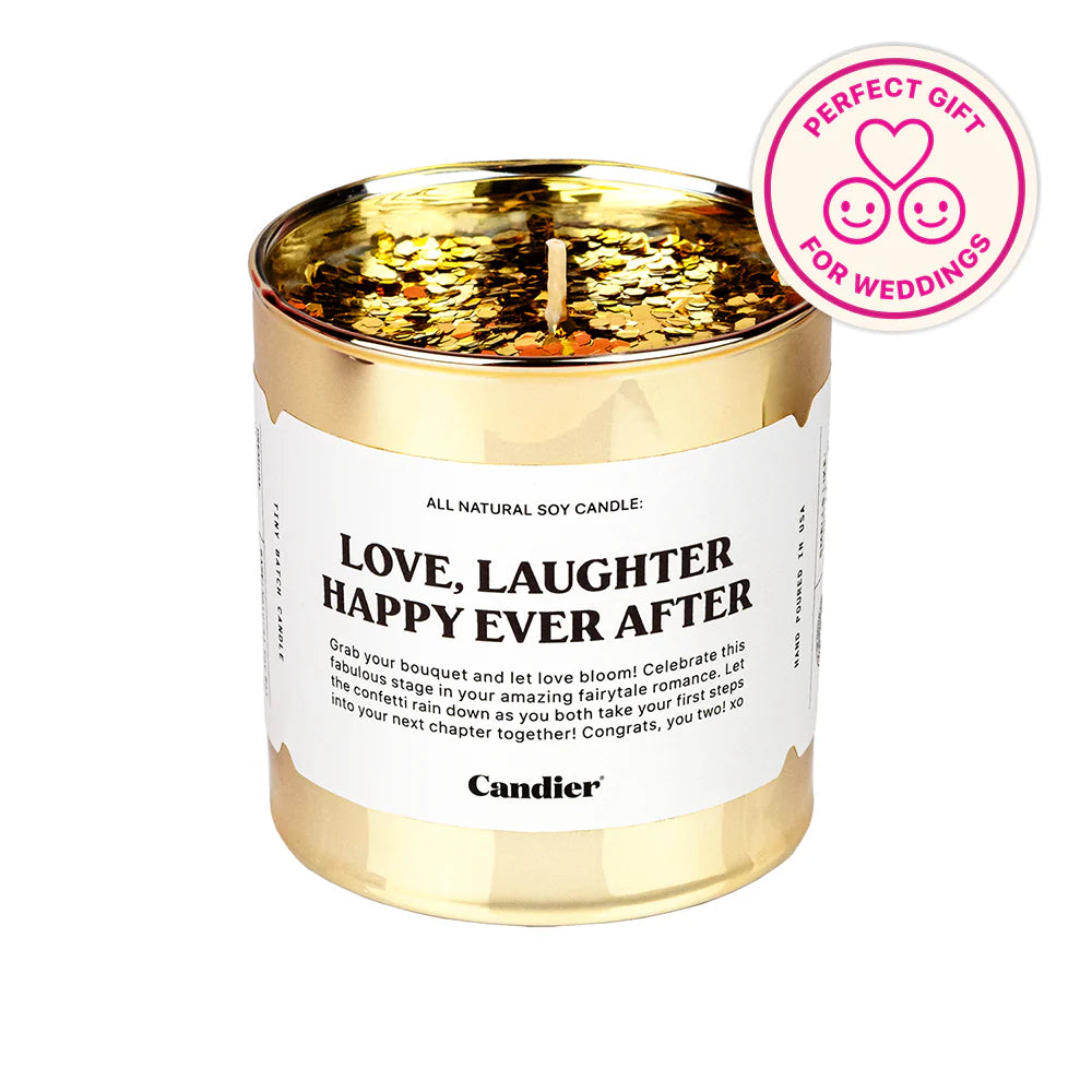 Love Laughter Candle