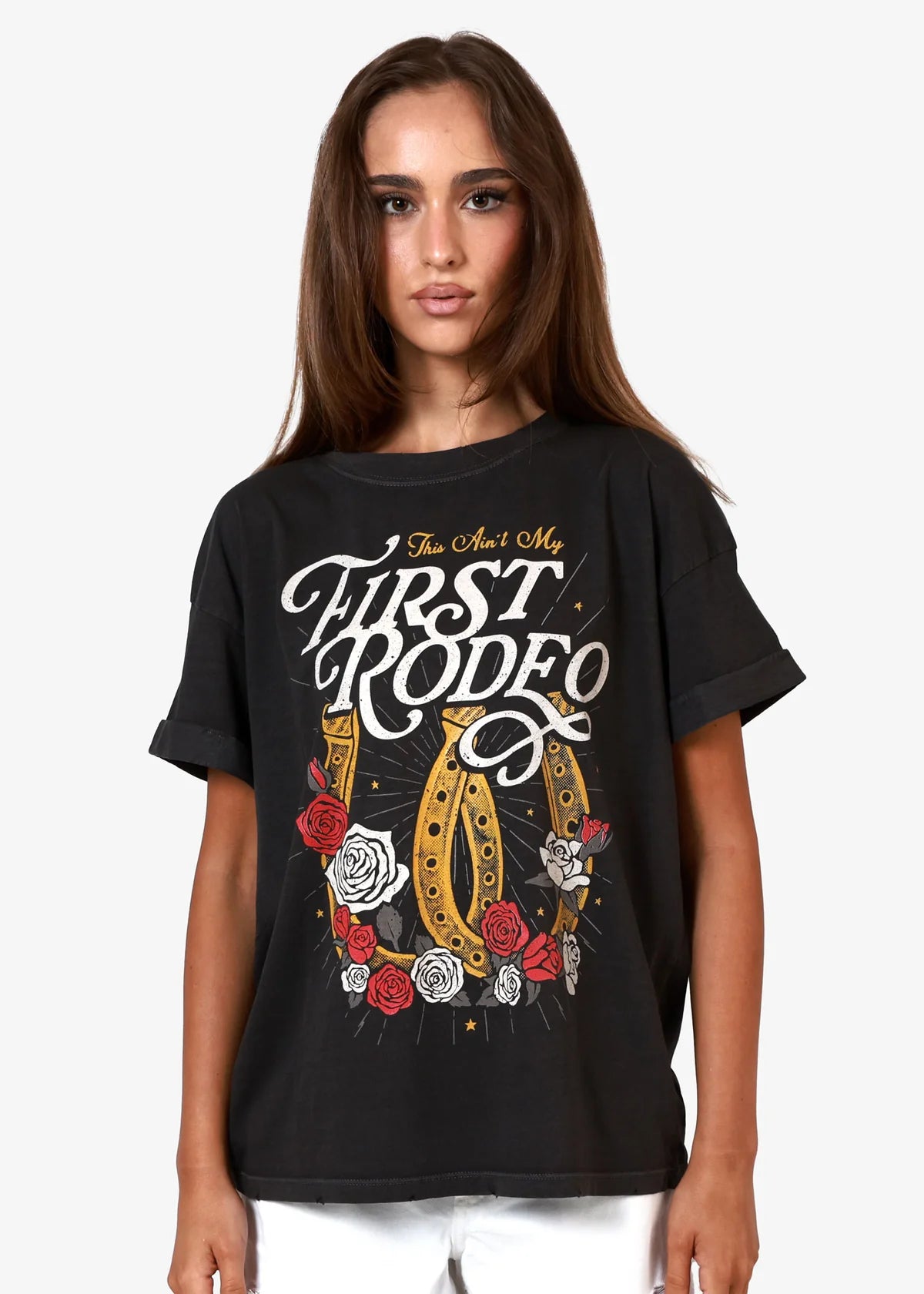 Vintage Black First Rodeo