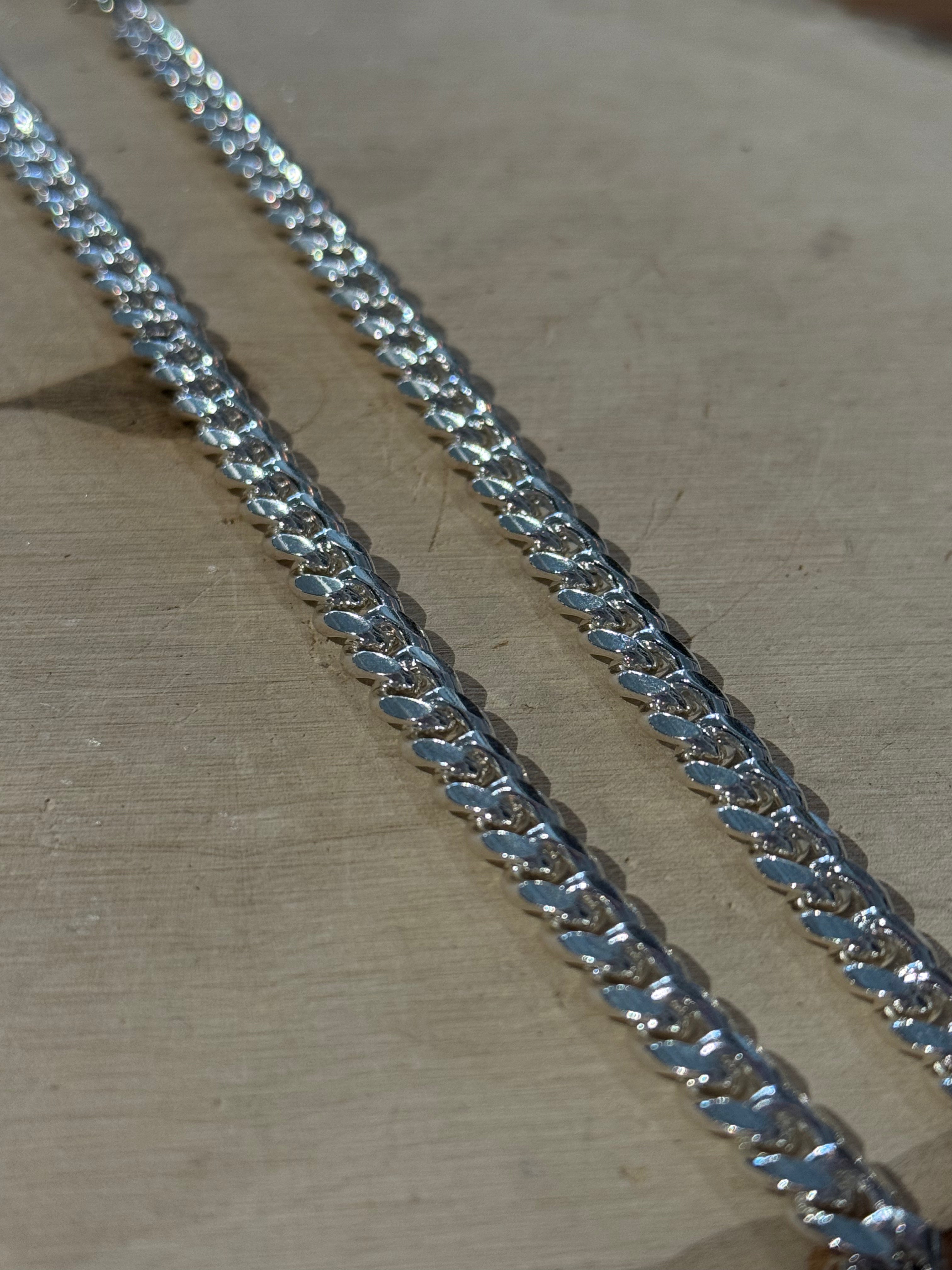 Silver Santa Joanna Necklace