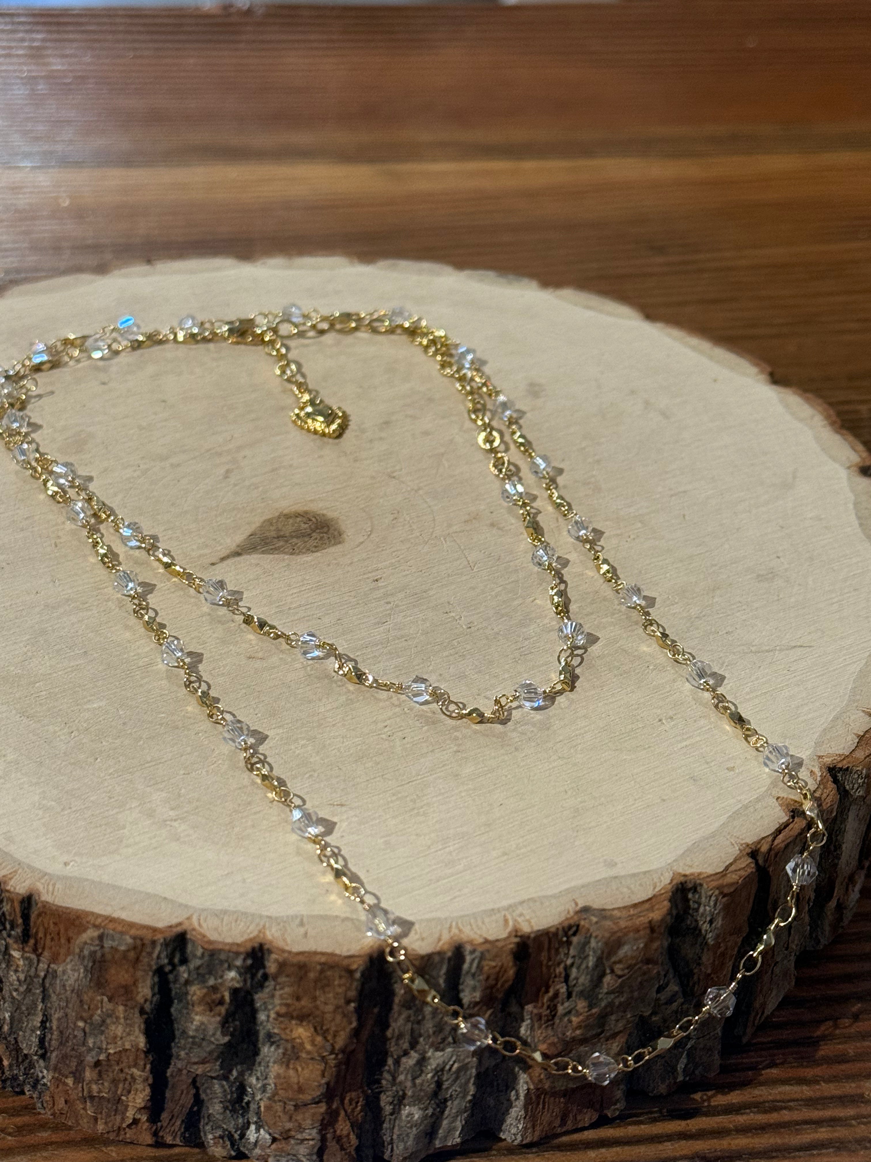 Santa Rosa Crystal Belly Chain