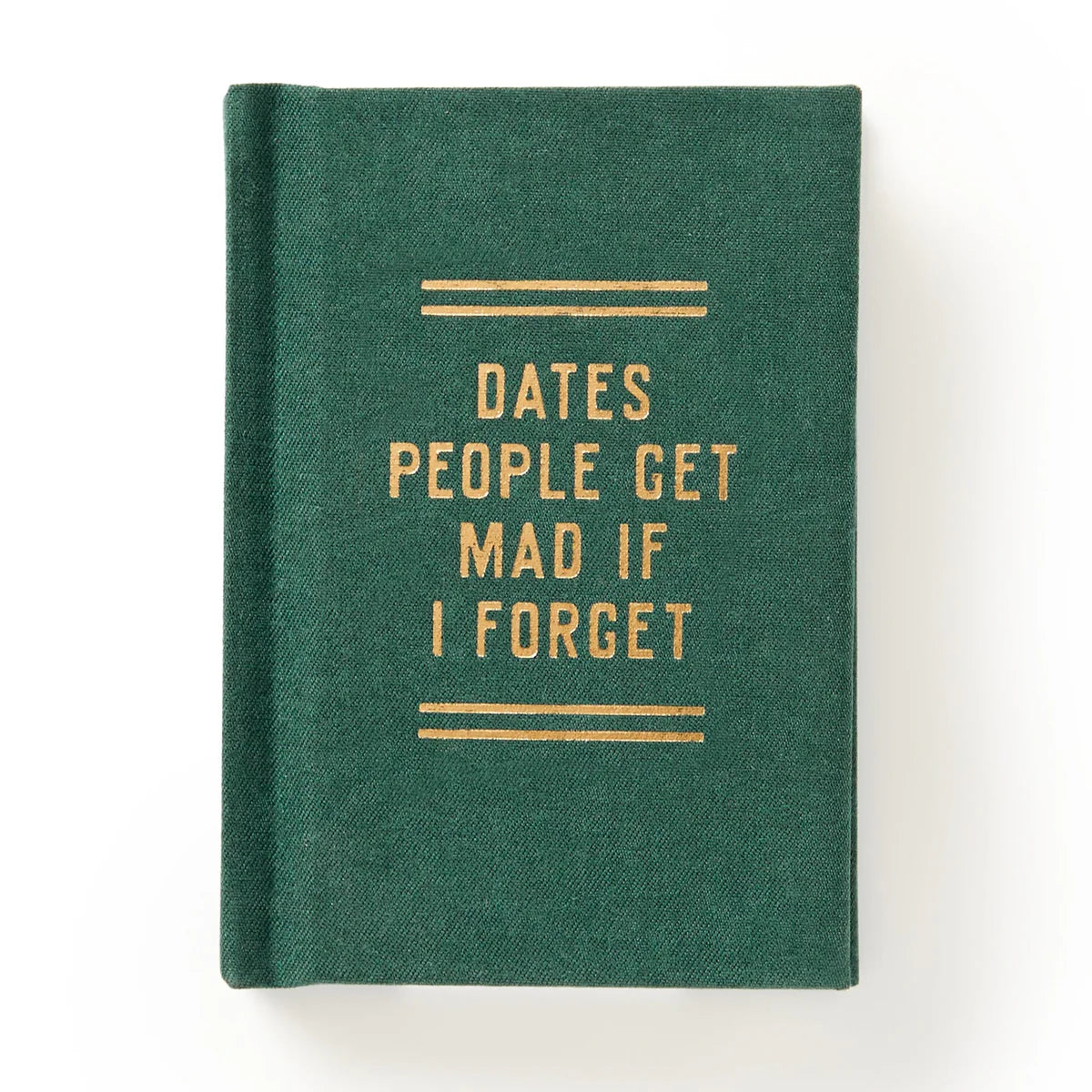 Dates People Get Mad If I Forget Book