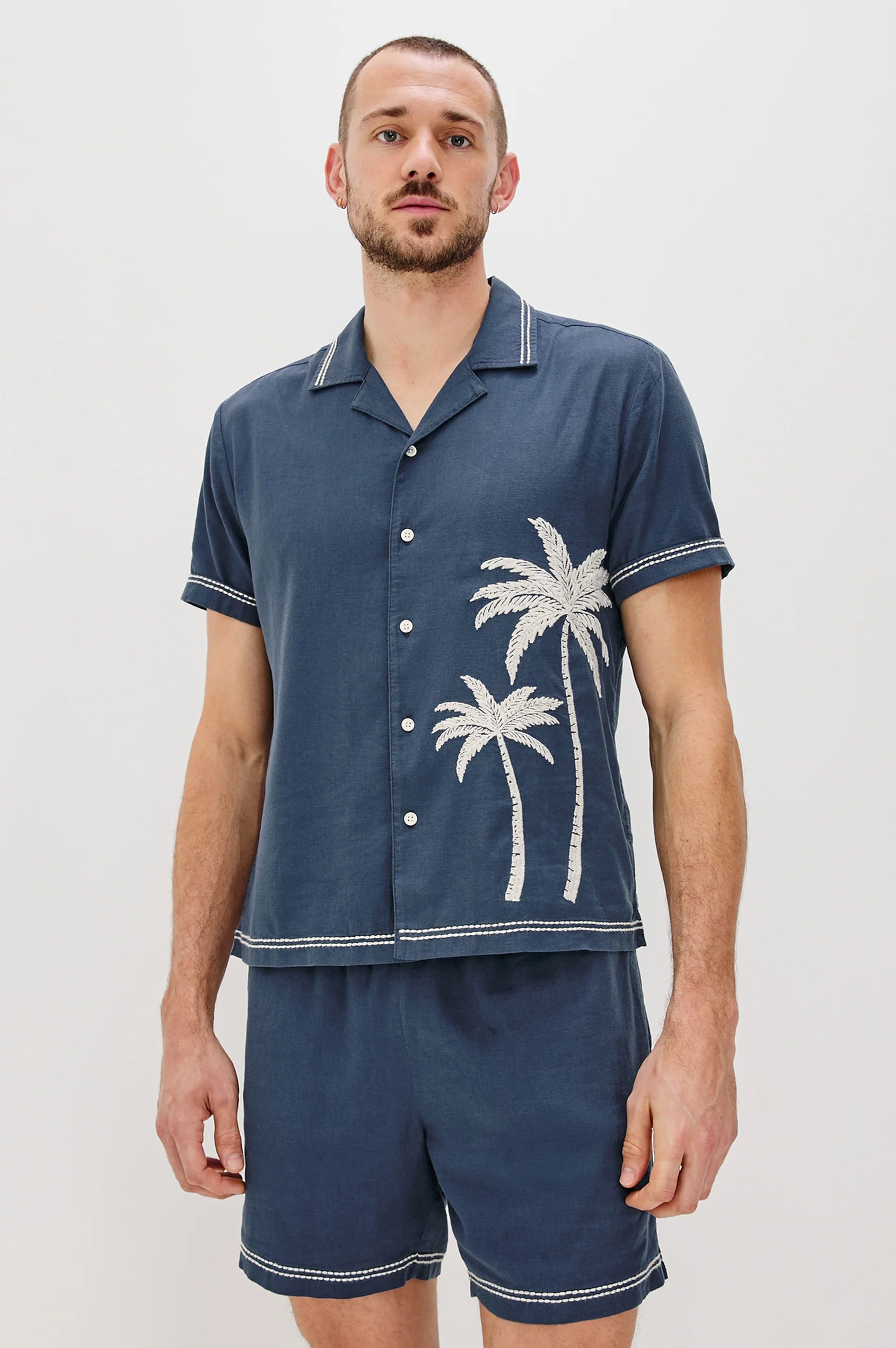 Navy Palm Gibson