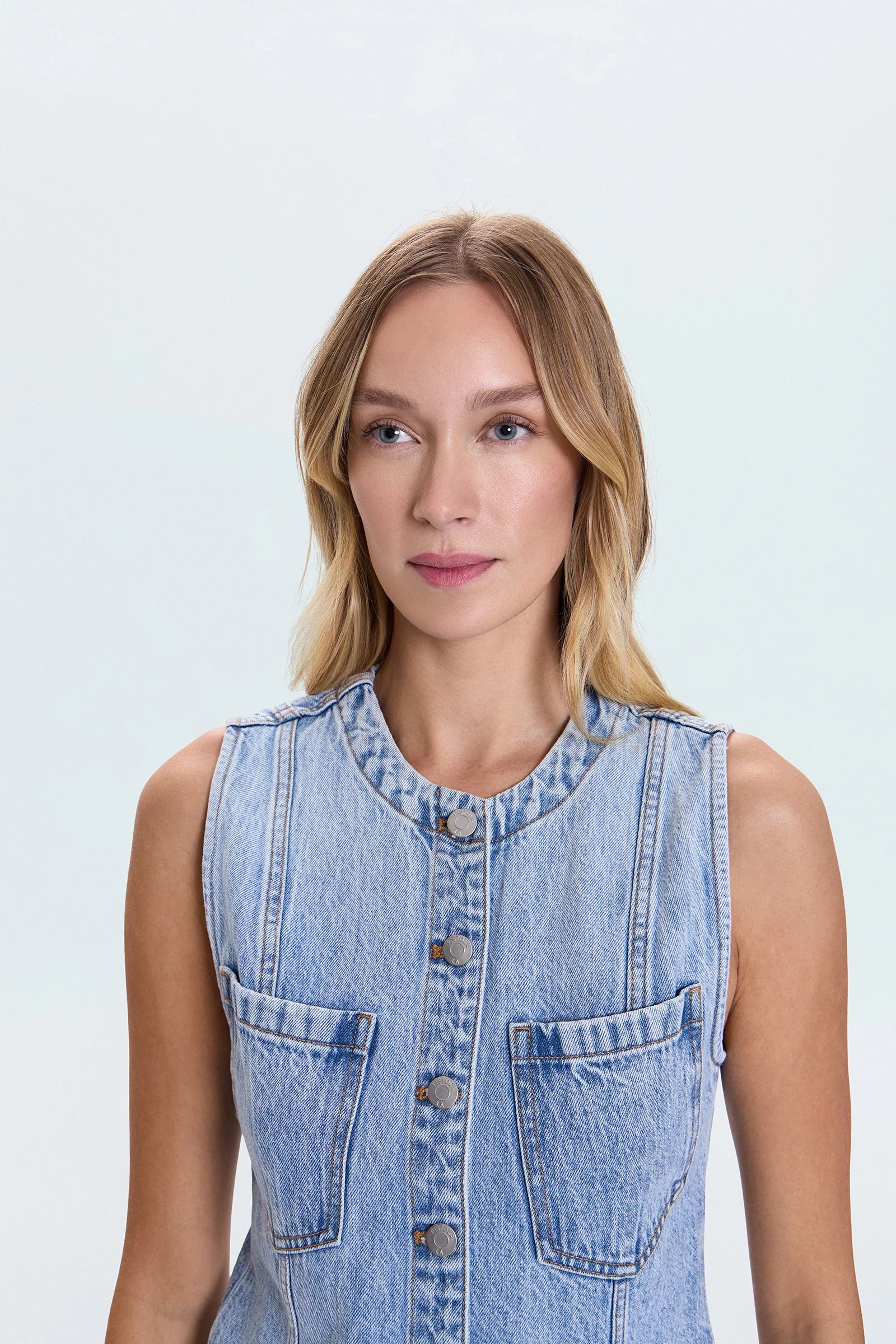 Gaze Gia Collarless Vest