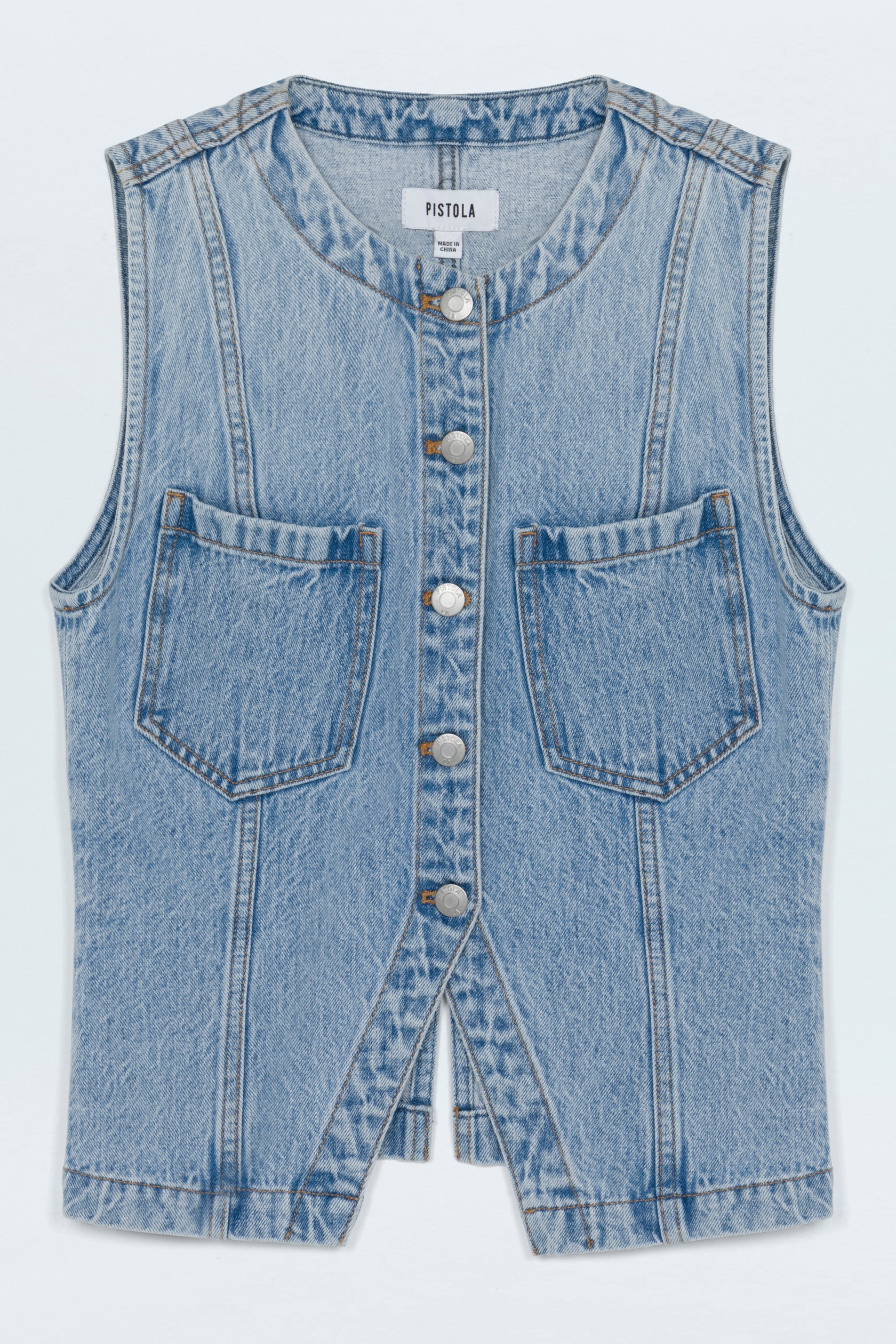 Gaze Gia Collarless Vest