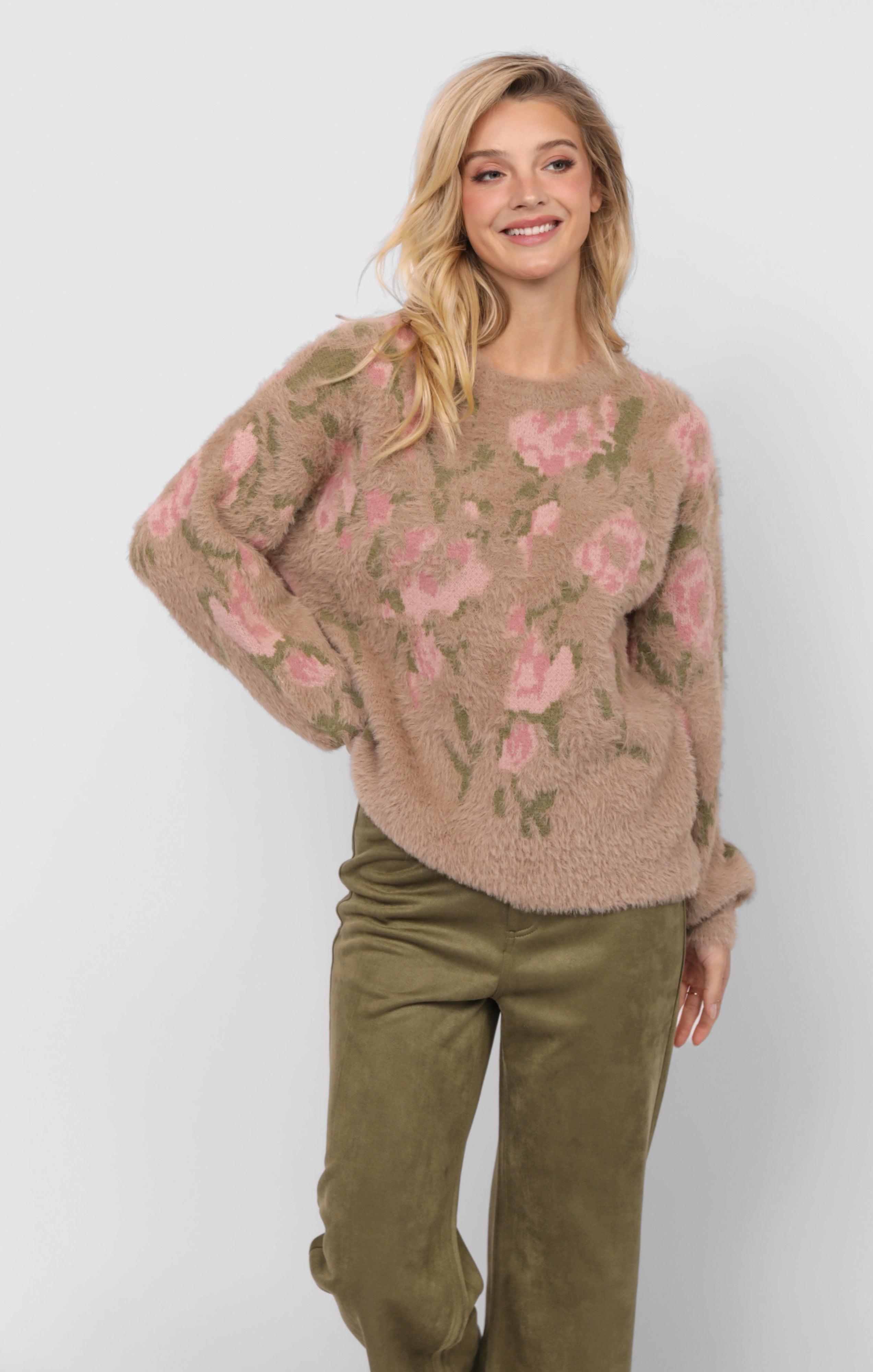 Taupe Camila Sweater