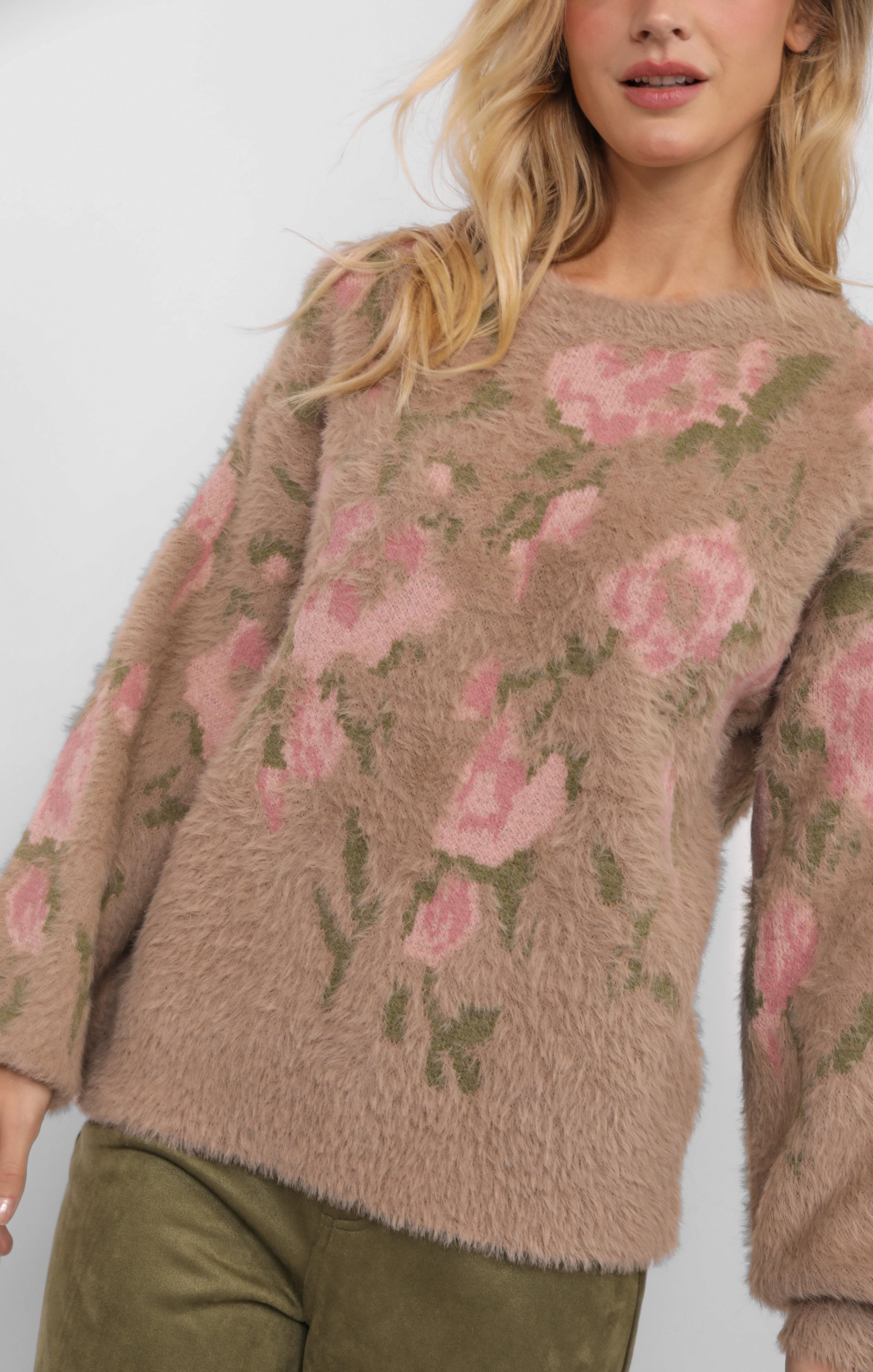 Taupe Camila Sweater