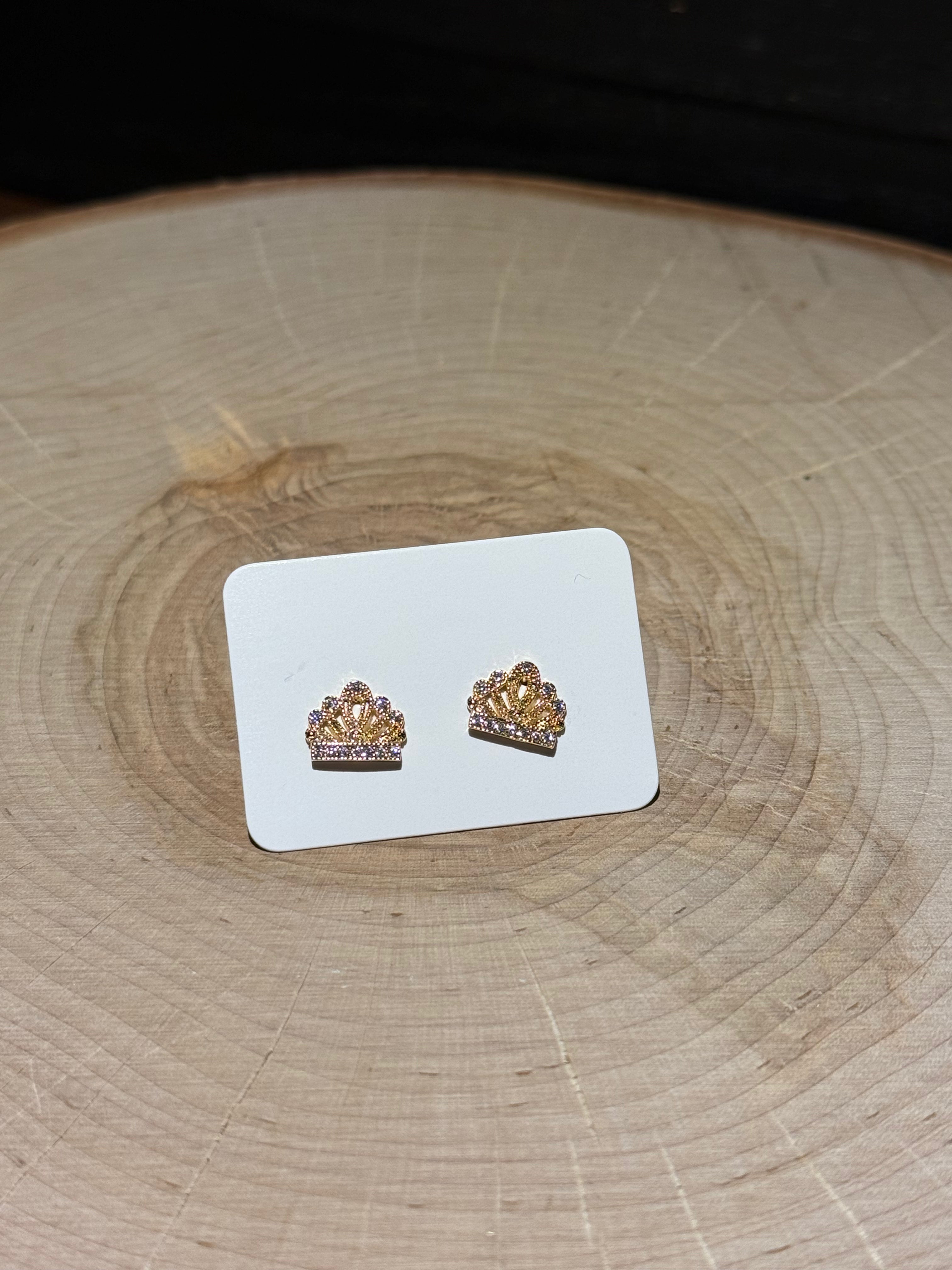 Crown Earrings