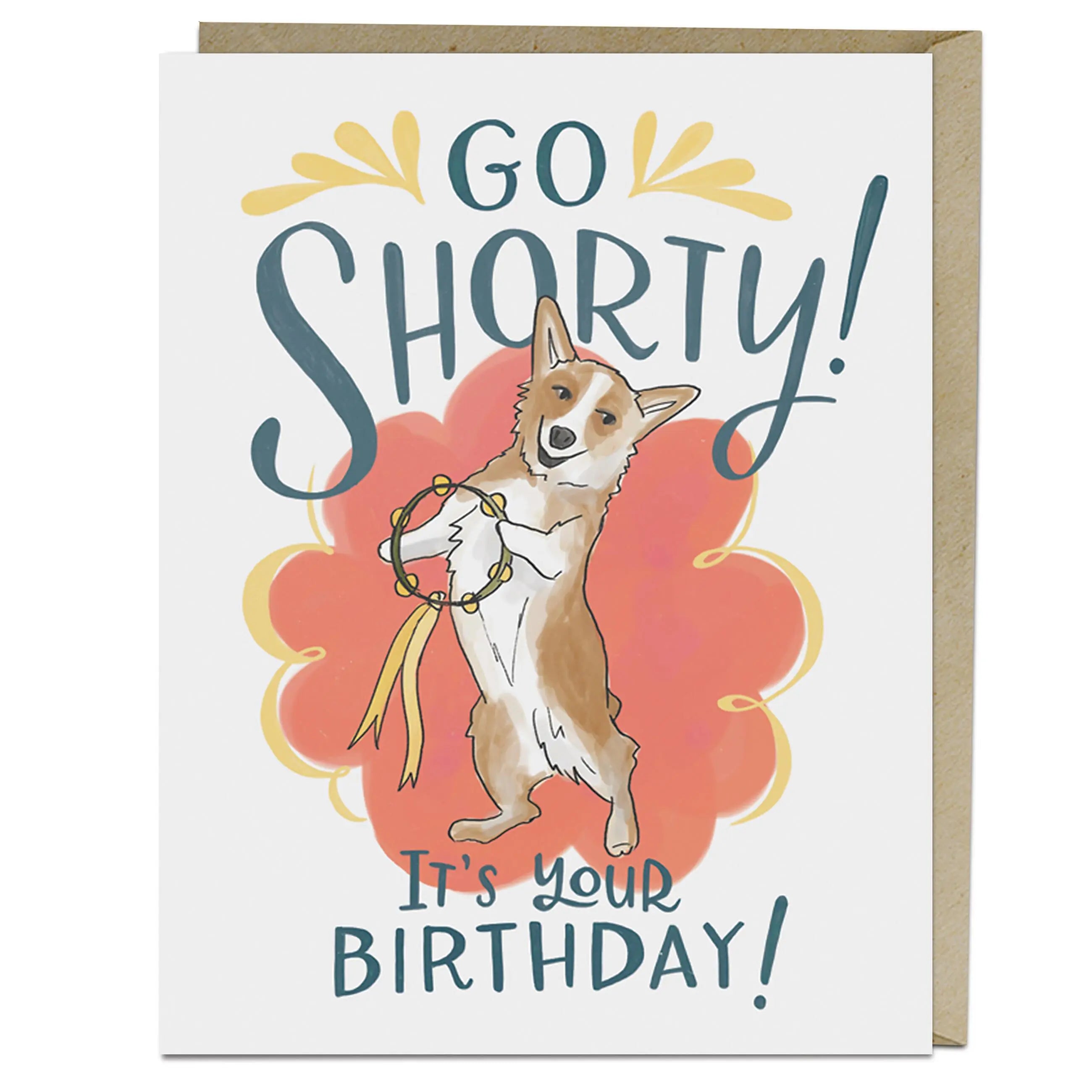 Go Shorty Corgi Card