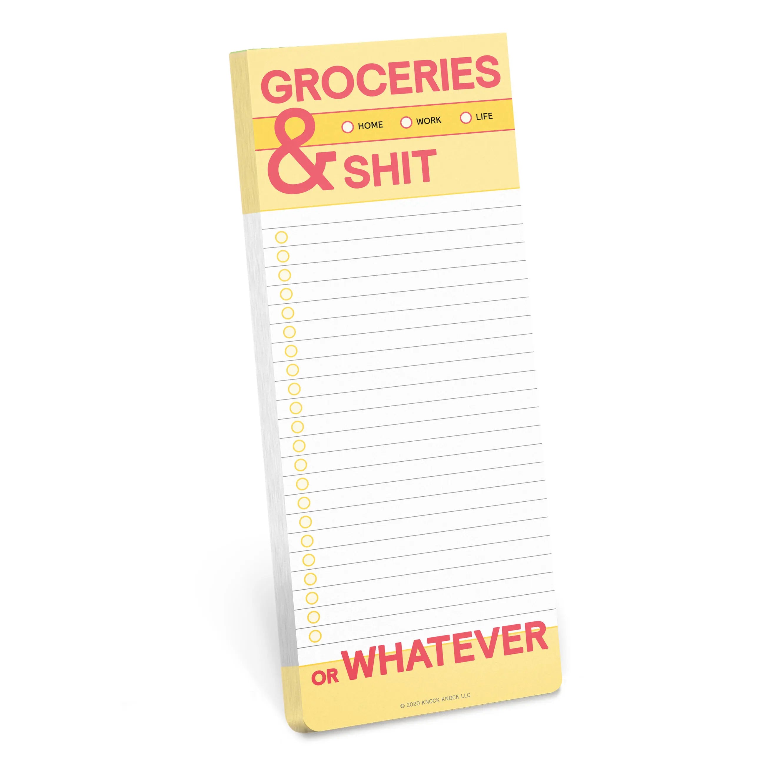 Groceries & Shit List Pad