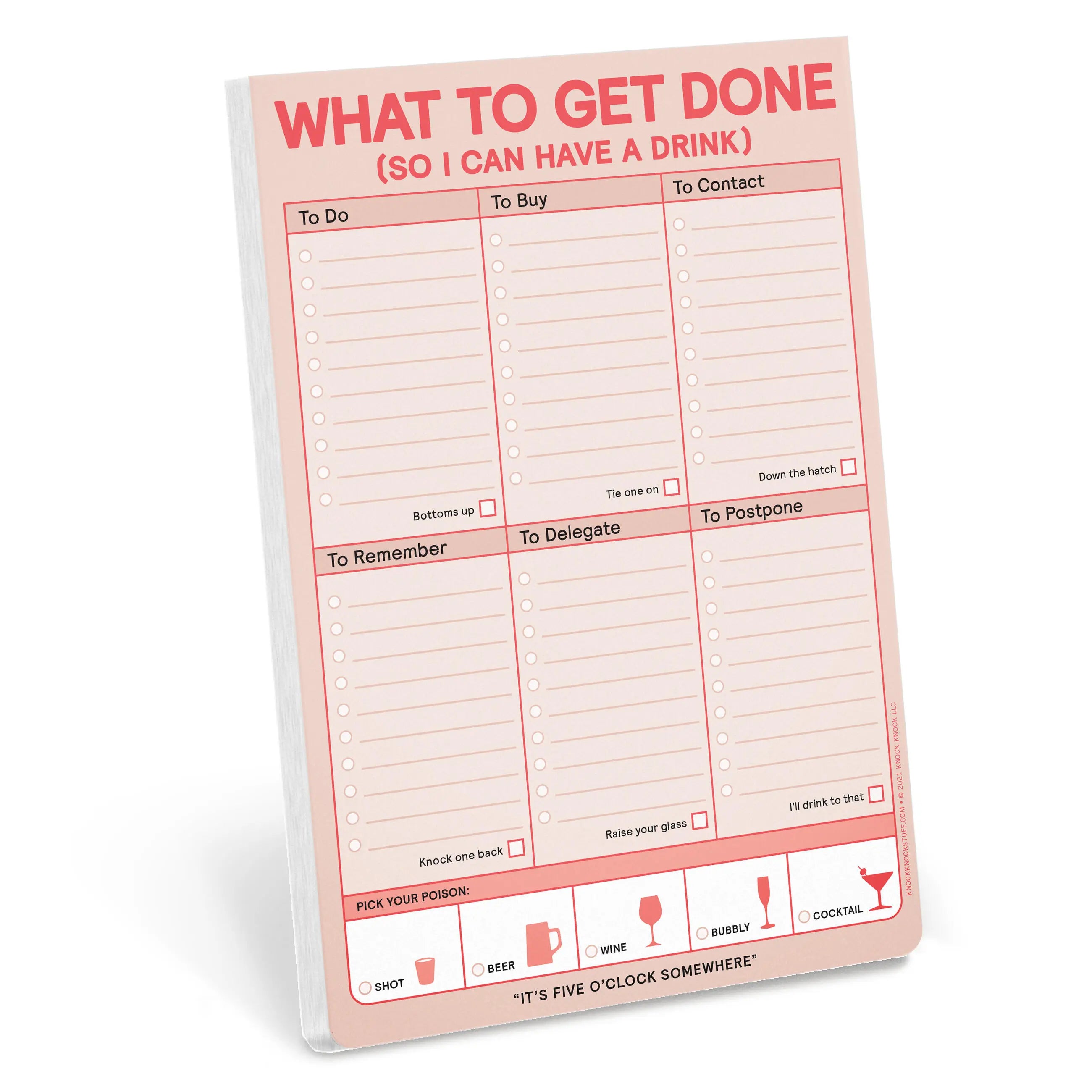 What To Get Done Pad