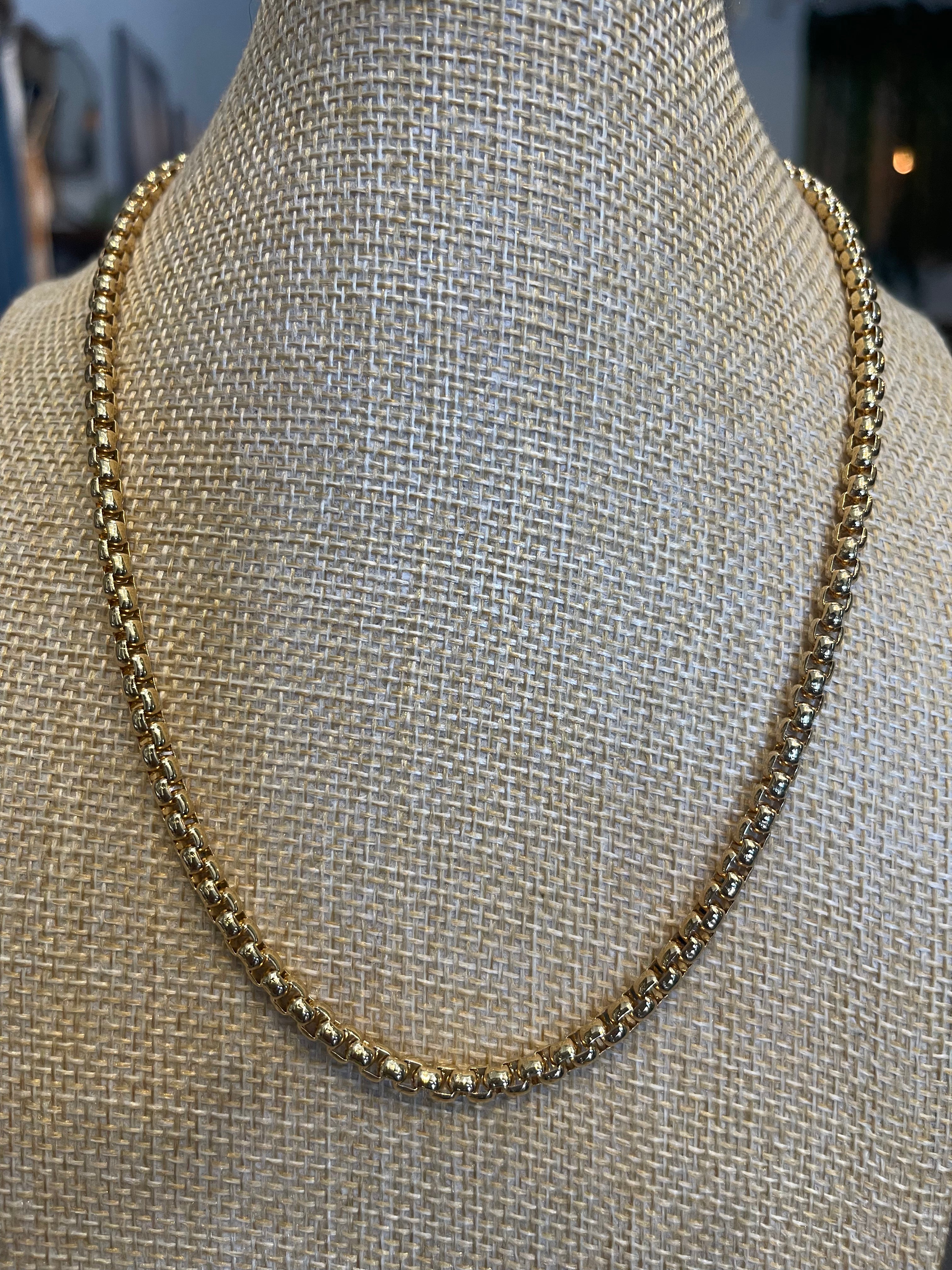 Gold Melina Chain Necklace