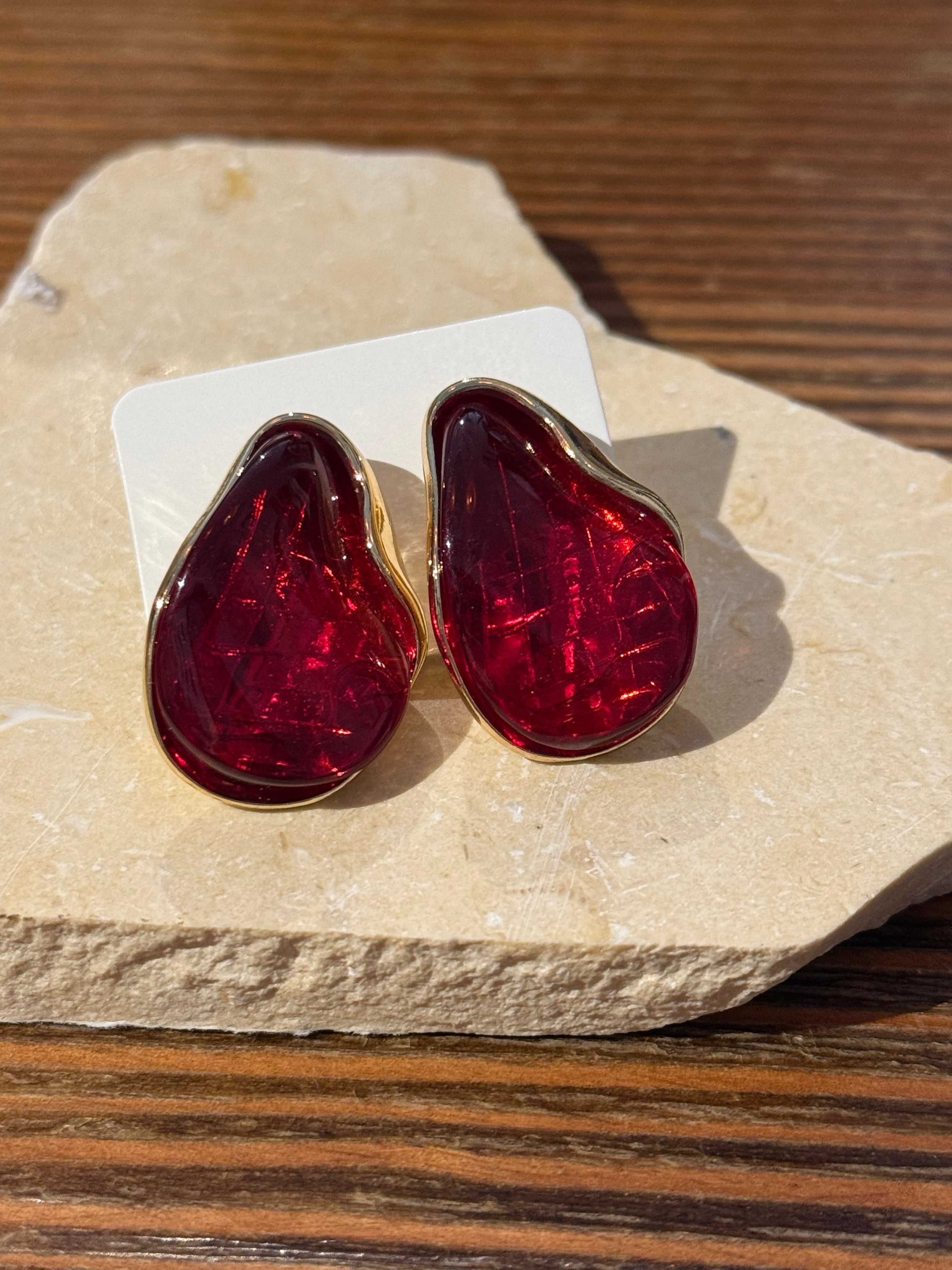 Ruby Ariel Earrings
