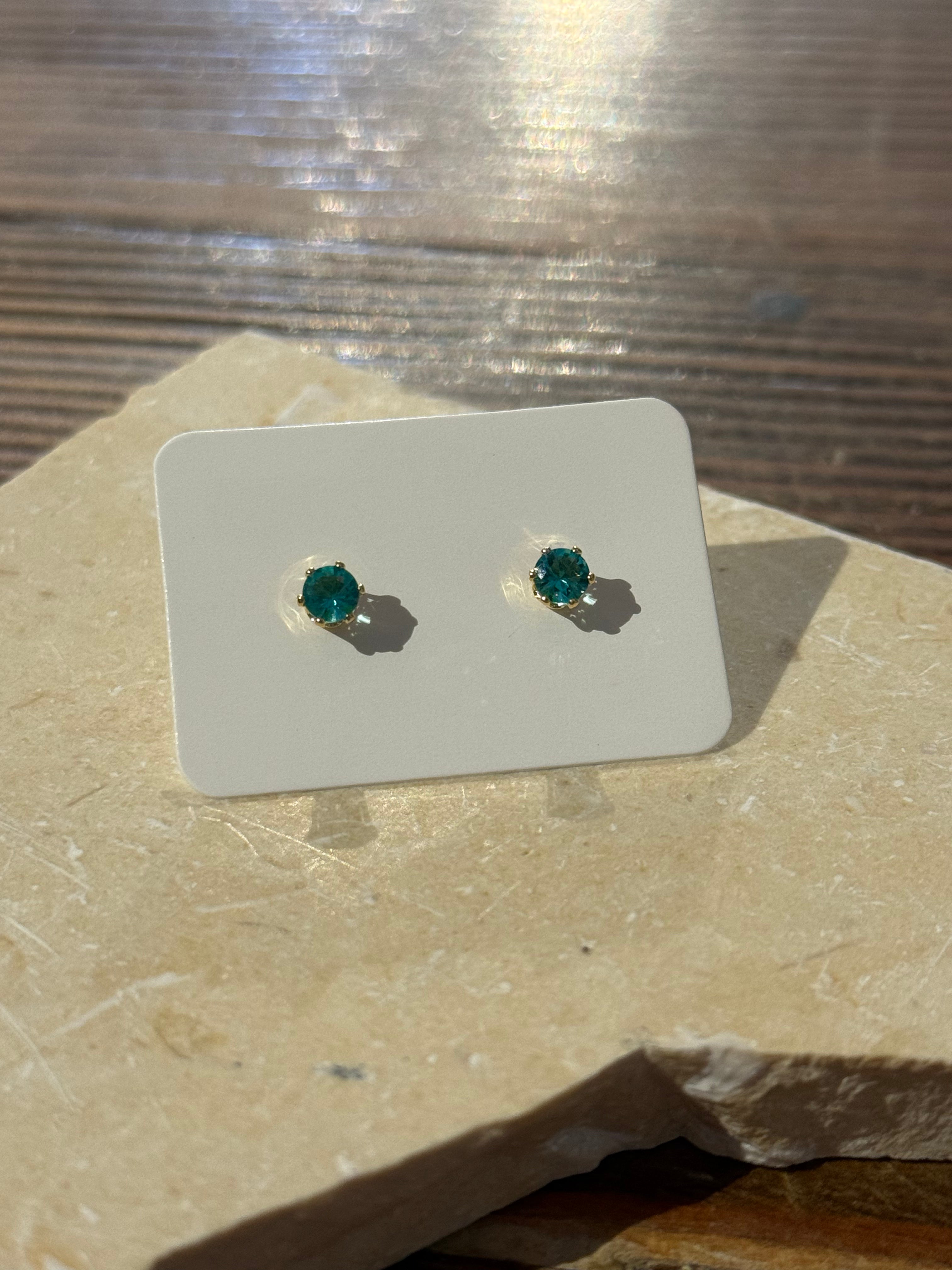 Turquoise Marina Studs