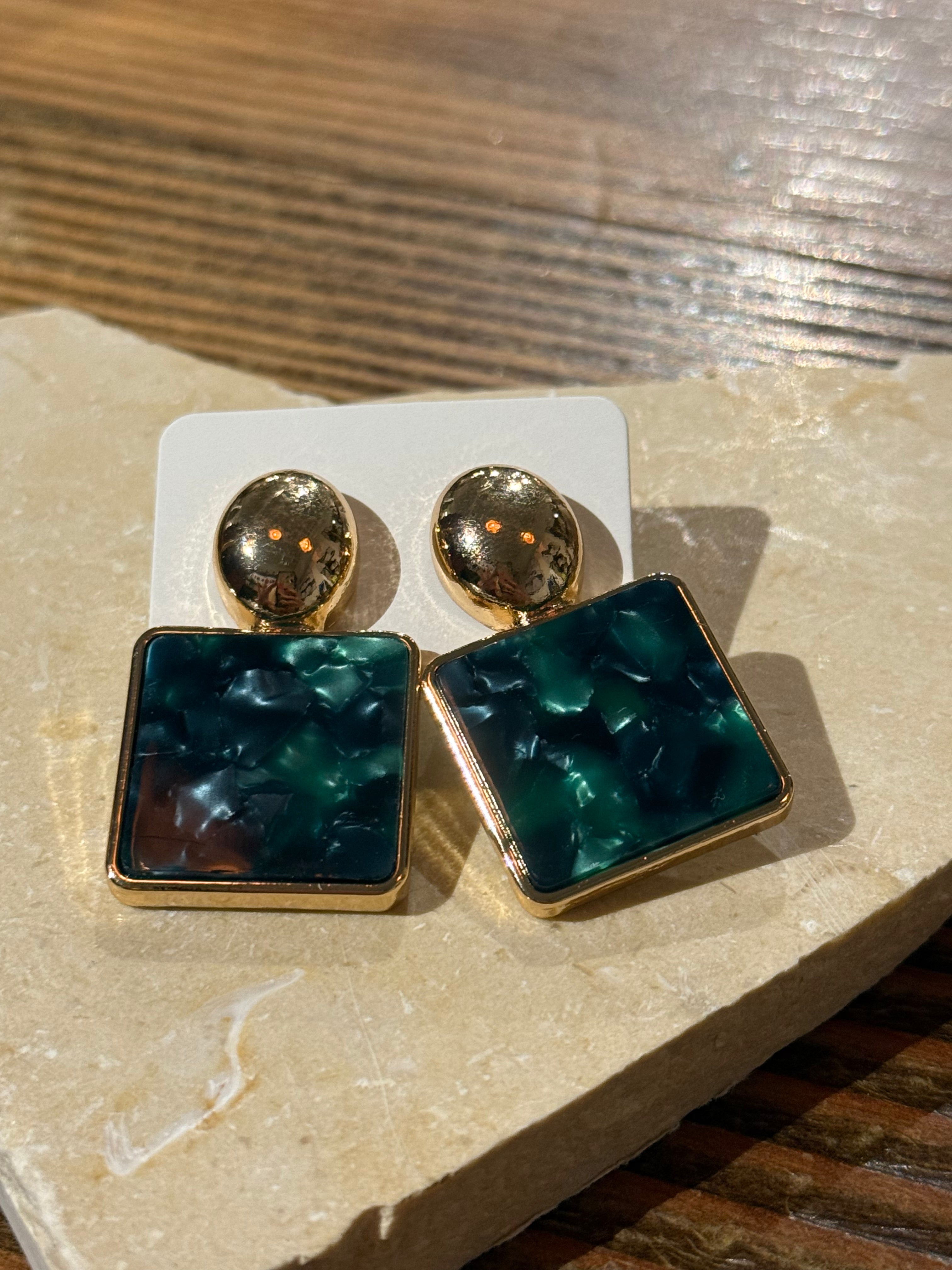 Grassy Earrings