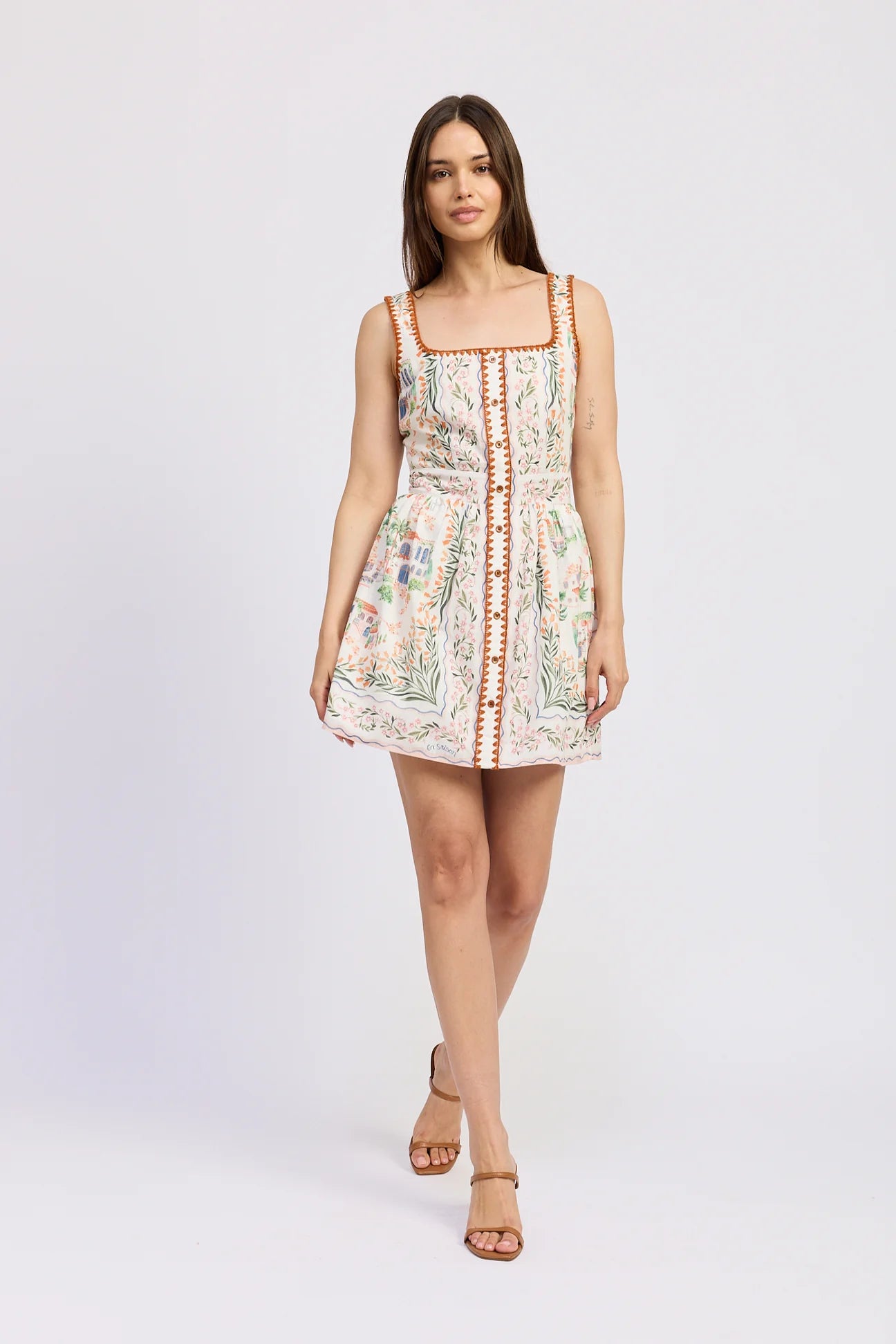 Alaia Scarf Mini Dress