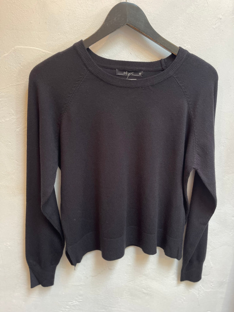 Black Lorraine Sweater