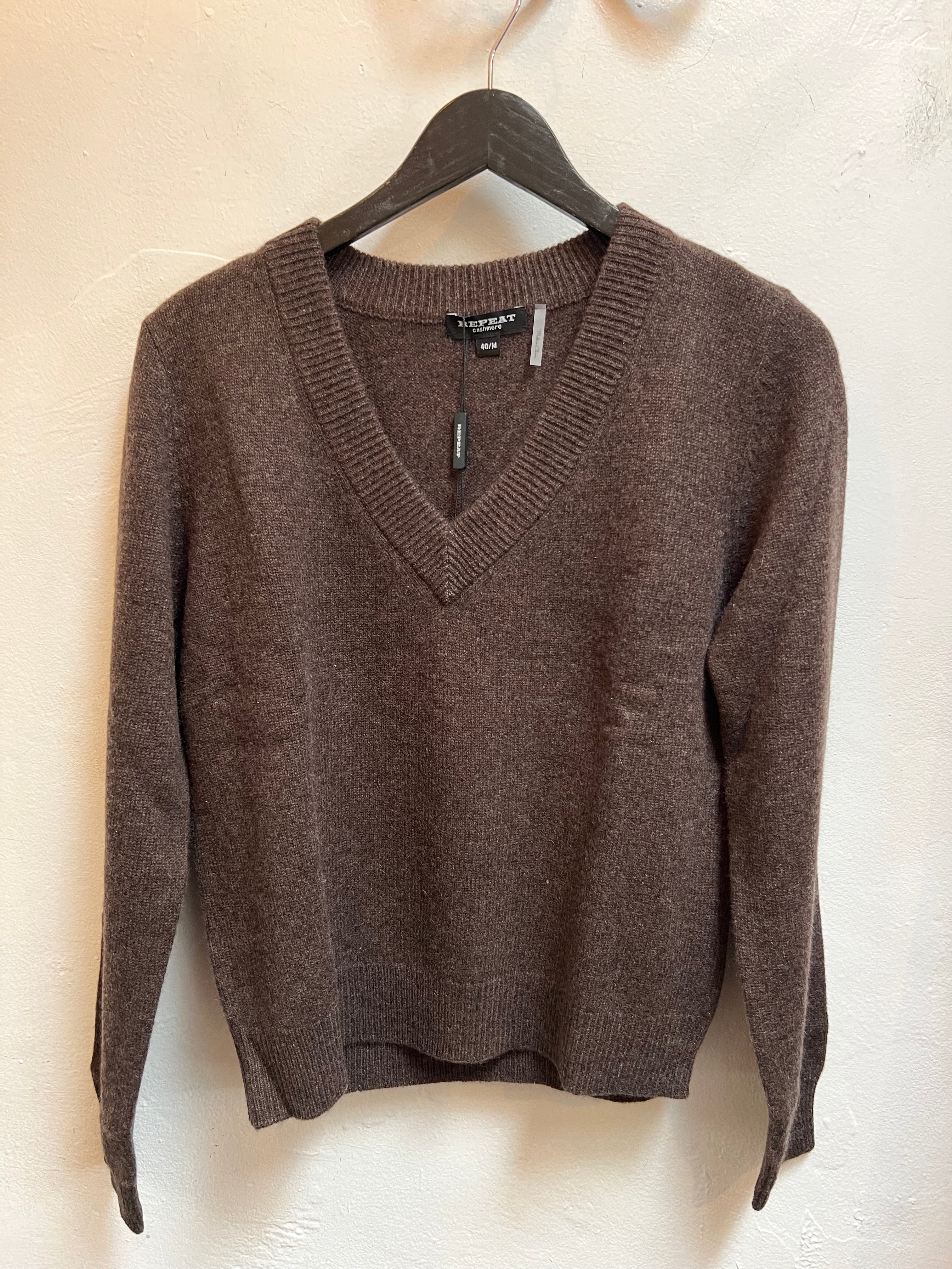 Chocolate Cropped Cashmere