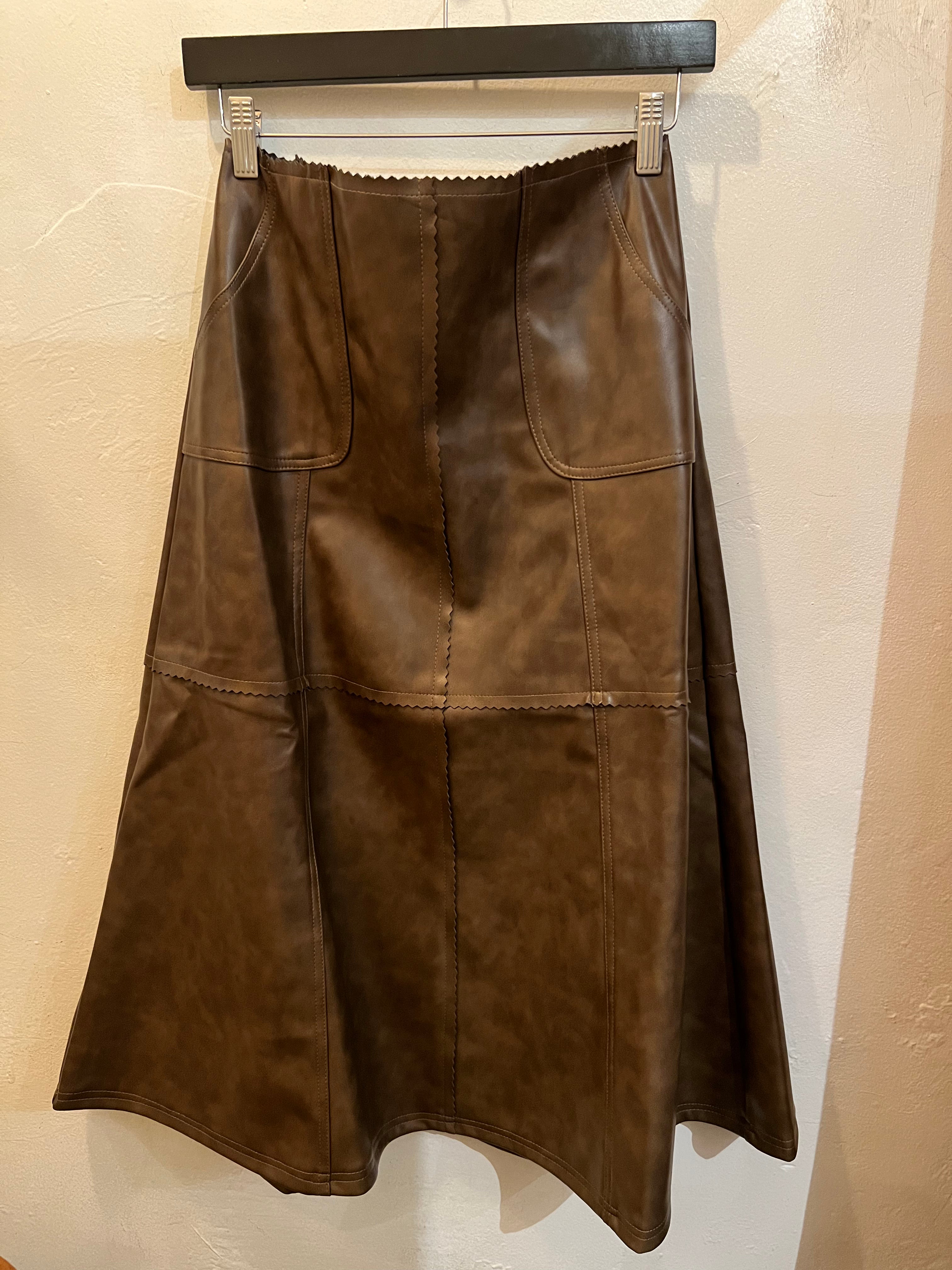 Brown Maddelena Skirt