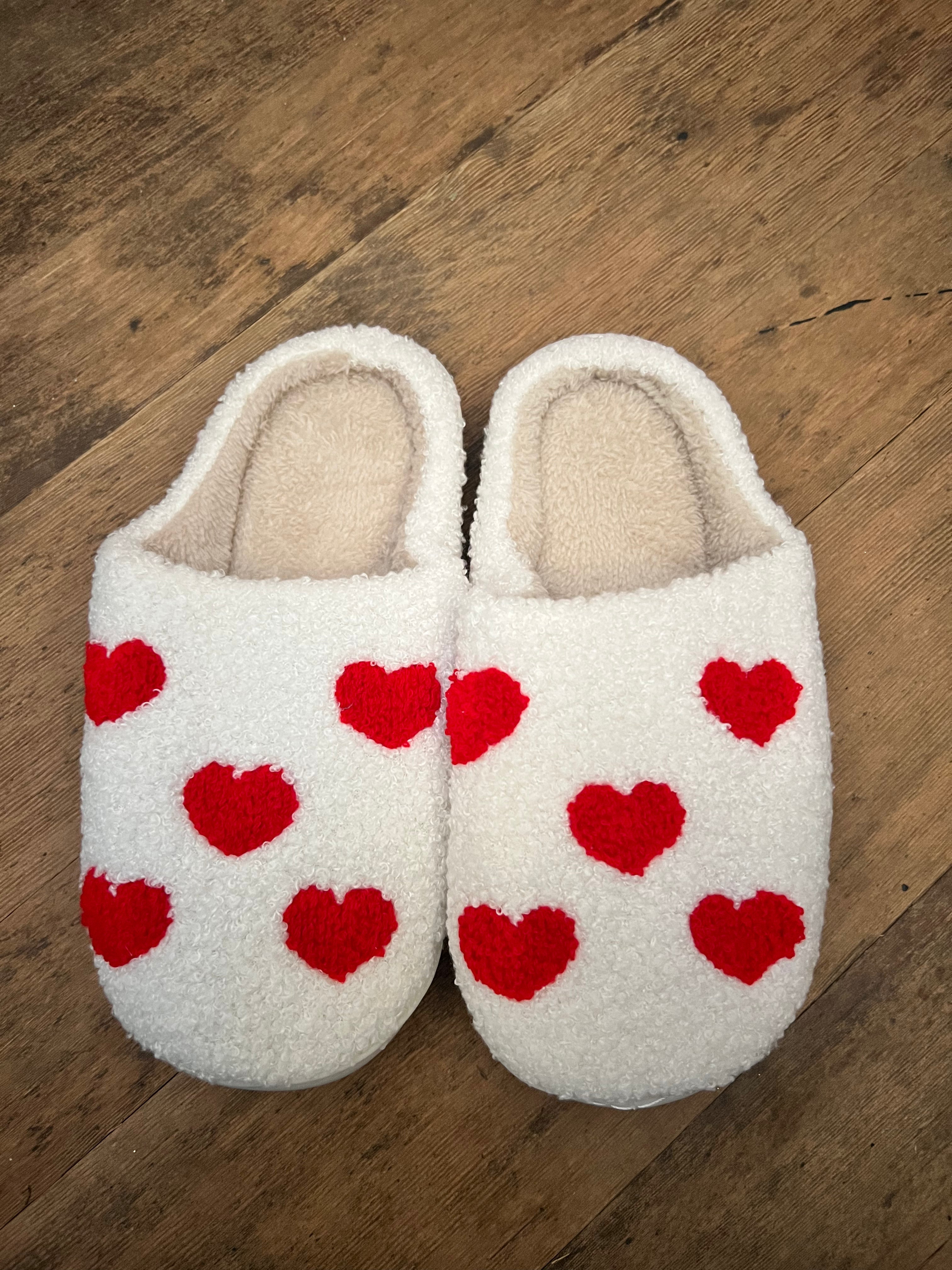 Red Heart Slippers