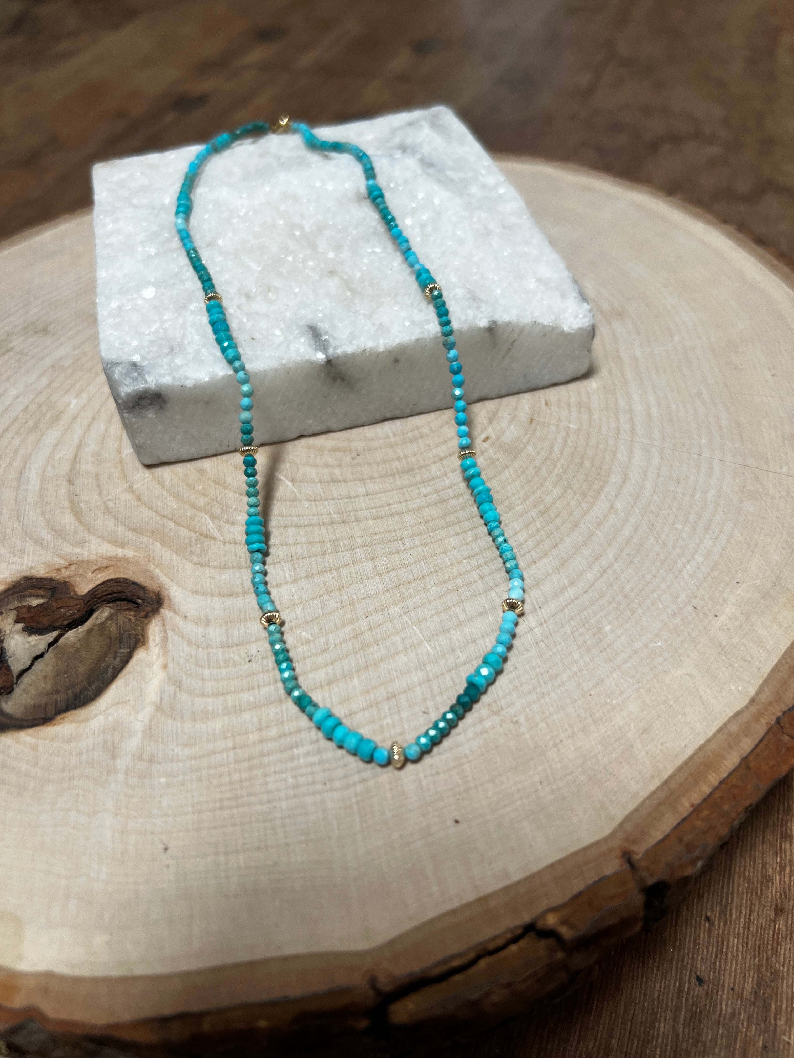 Sleeping Beauty Turquoise Necklace