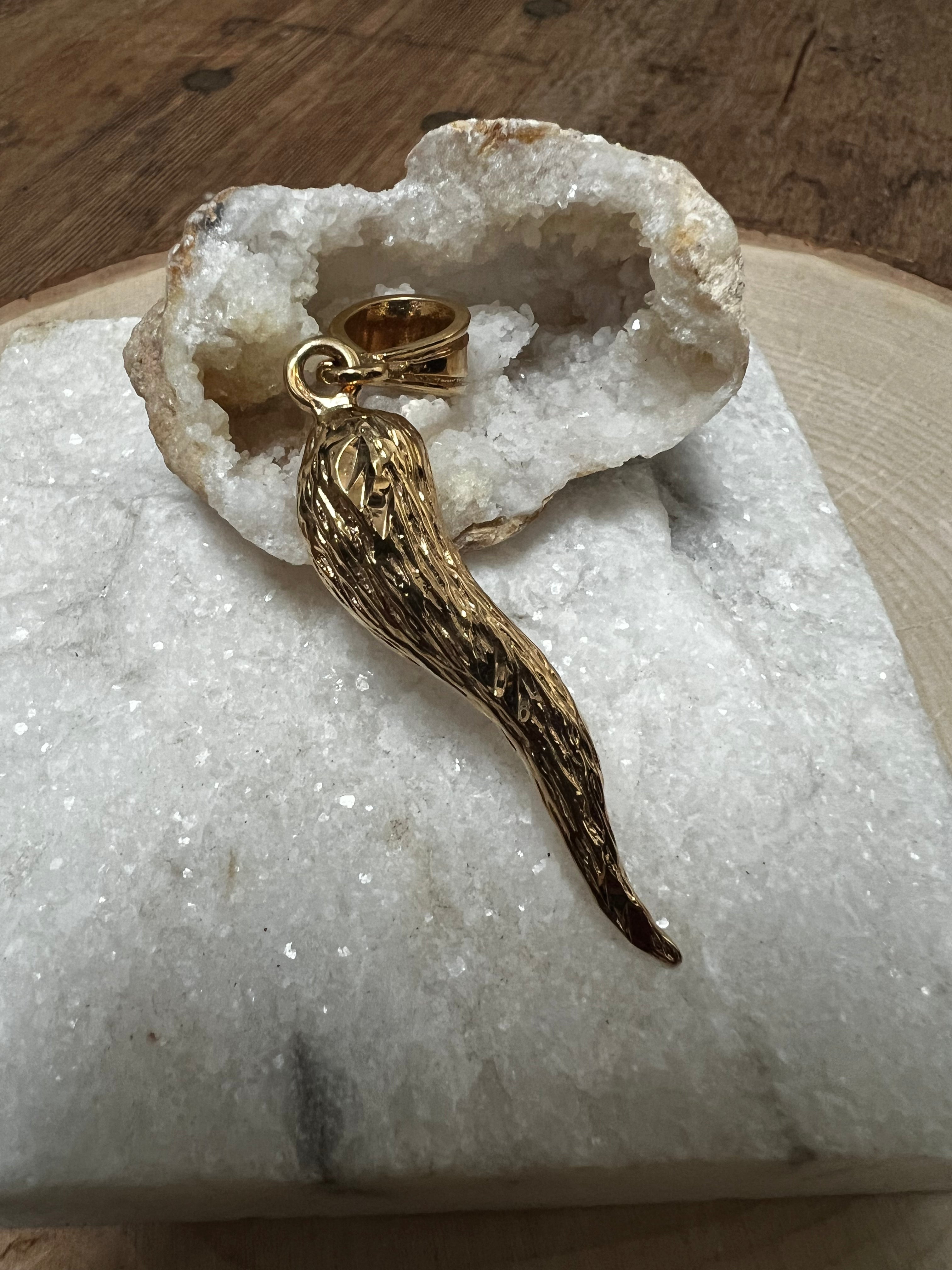 Large Horn Pendant