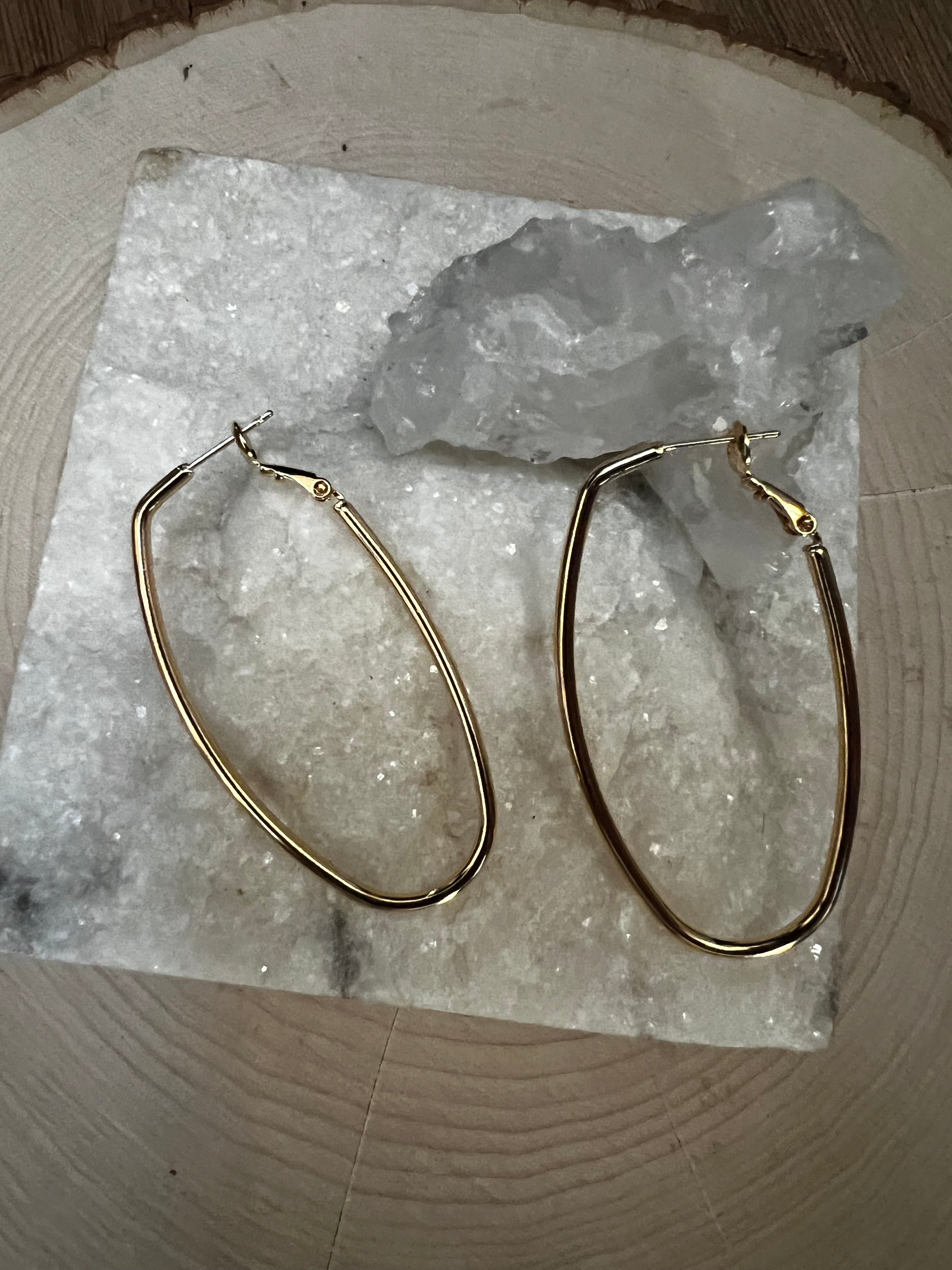 Big Oval Hoops