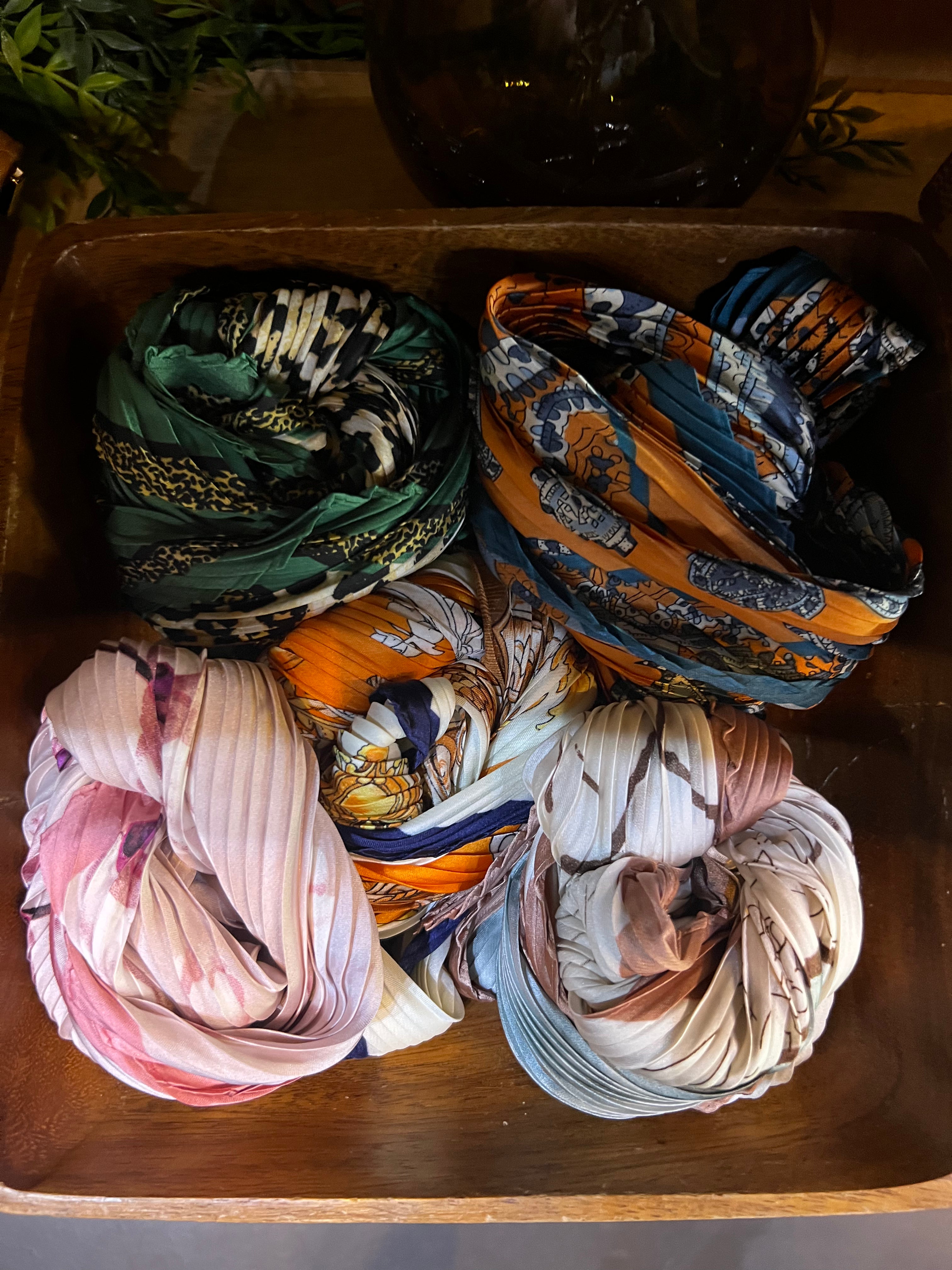 Pleated Scarf
