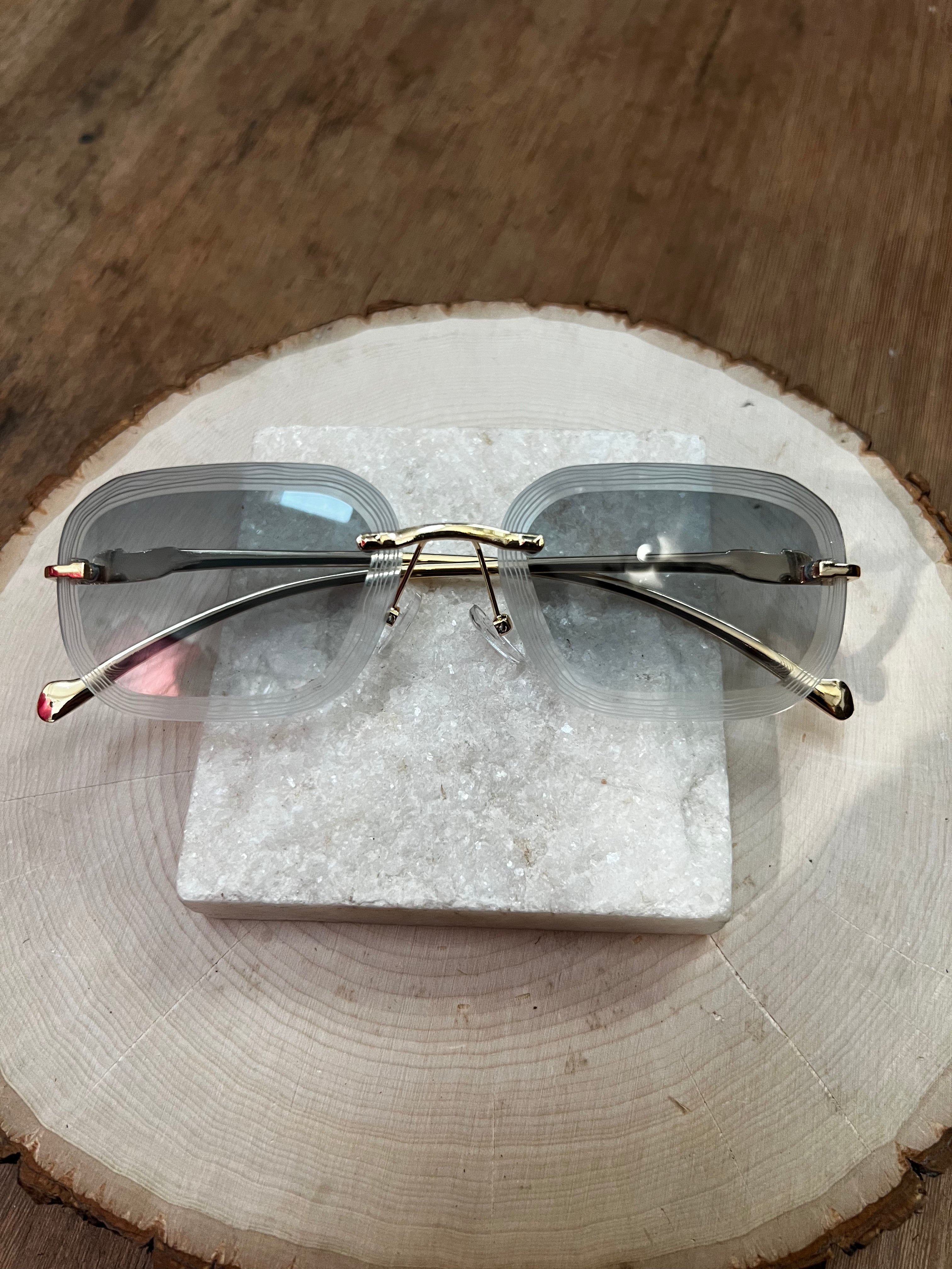 Green Lens Retro Sunnies