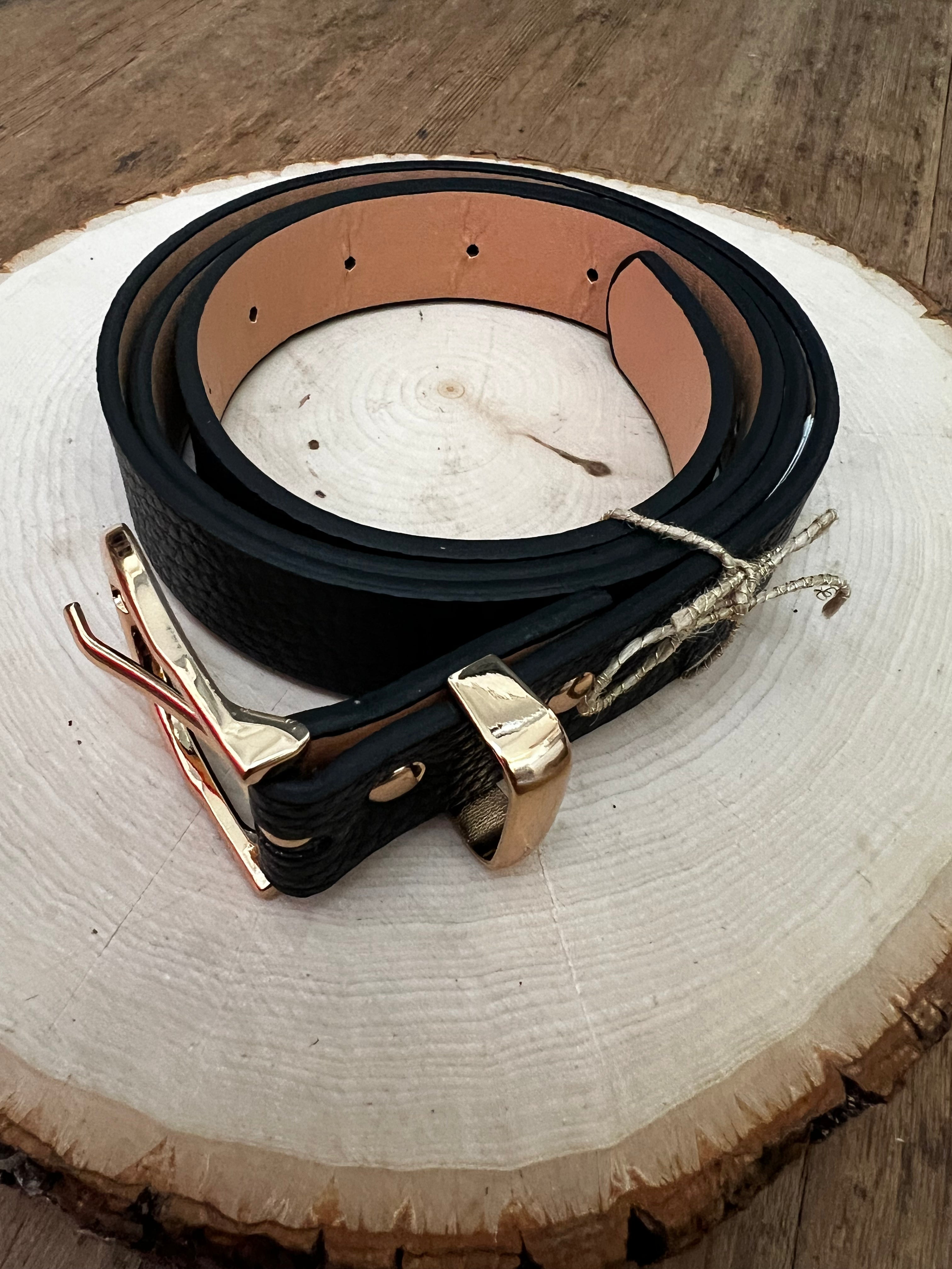 Black Mini Belt