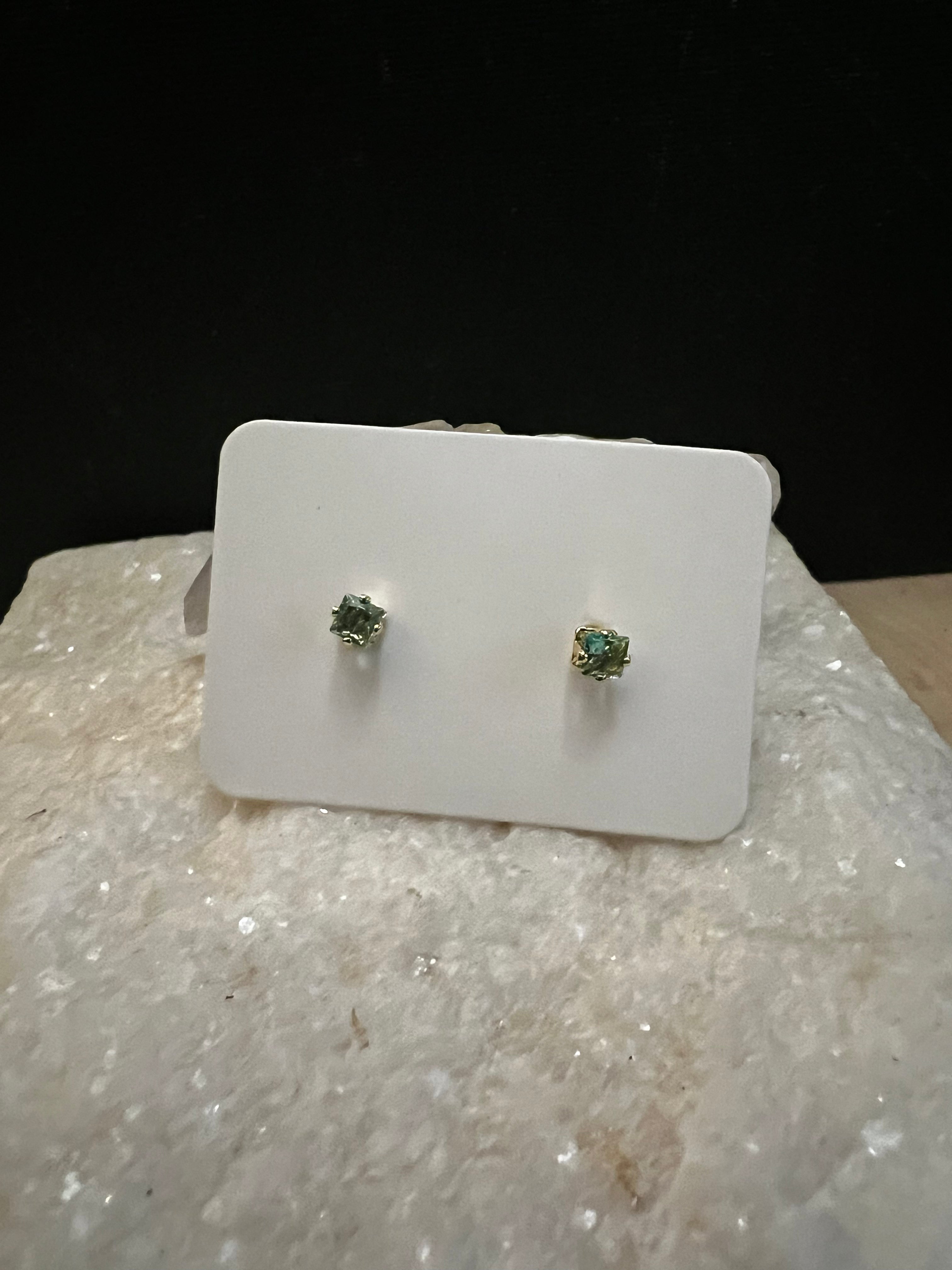 Green Keekee Earrings