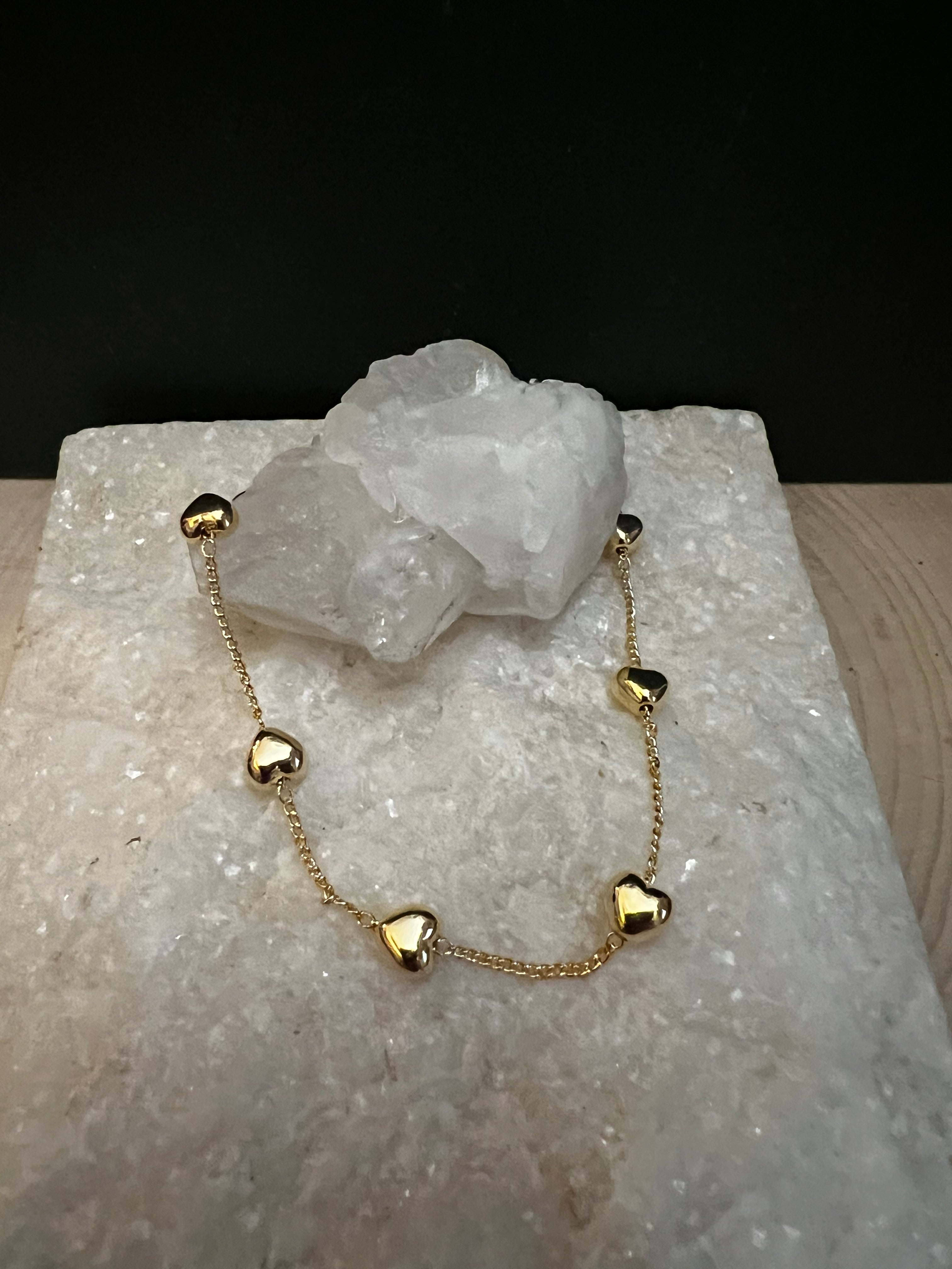Hearts Around Bracelet