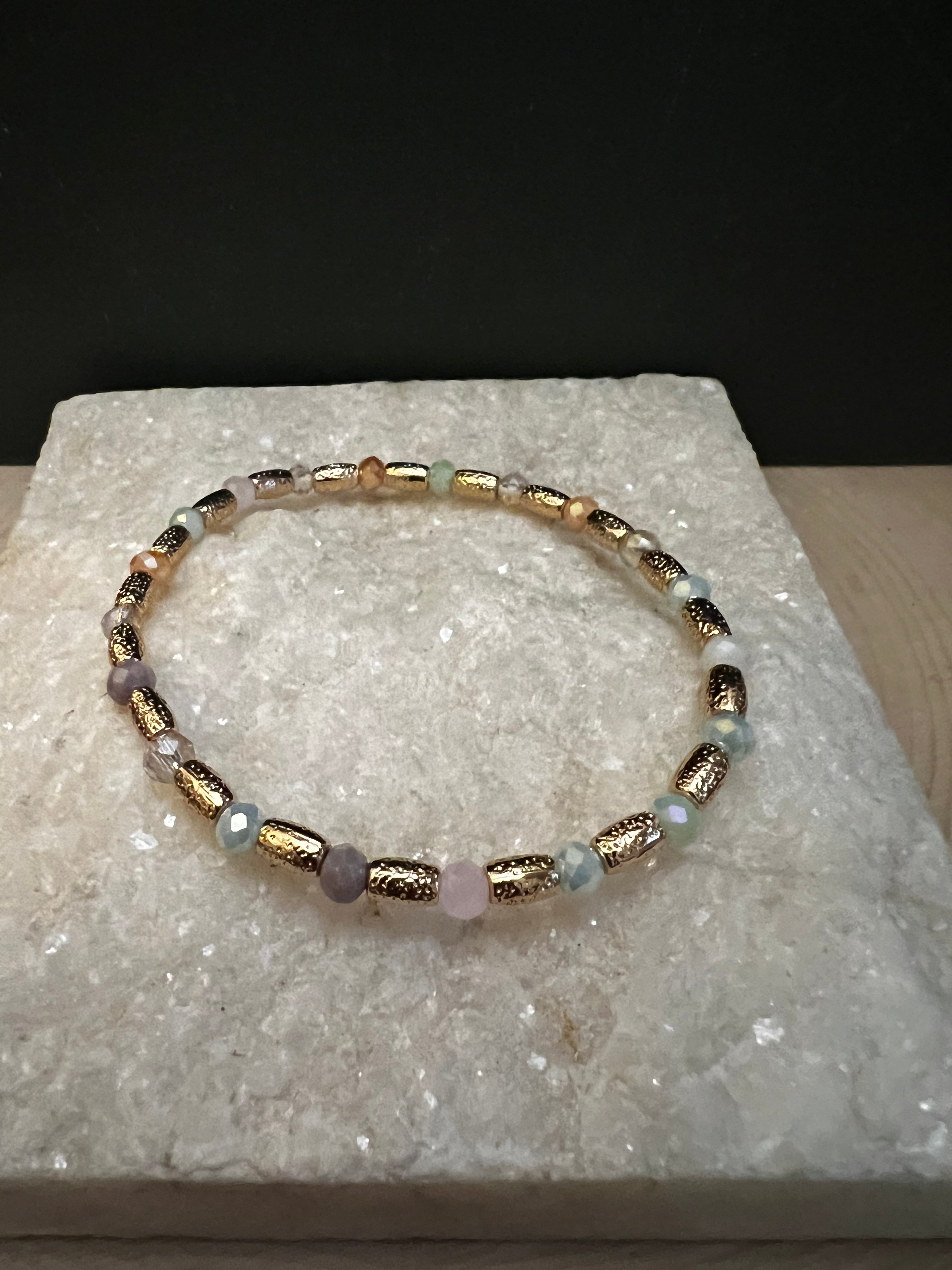 Multi Color Bead Bracelet