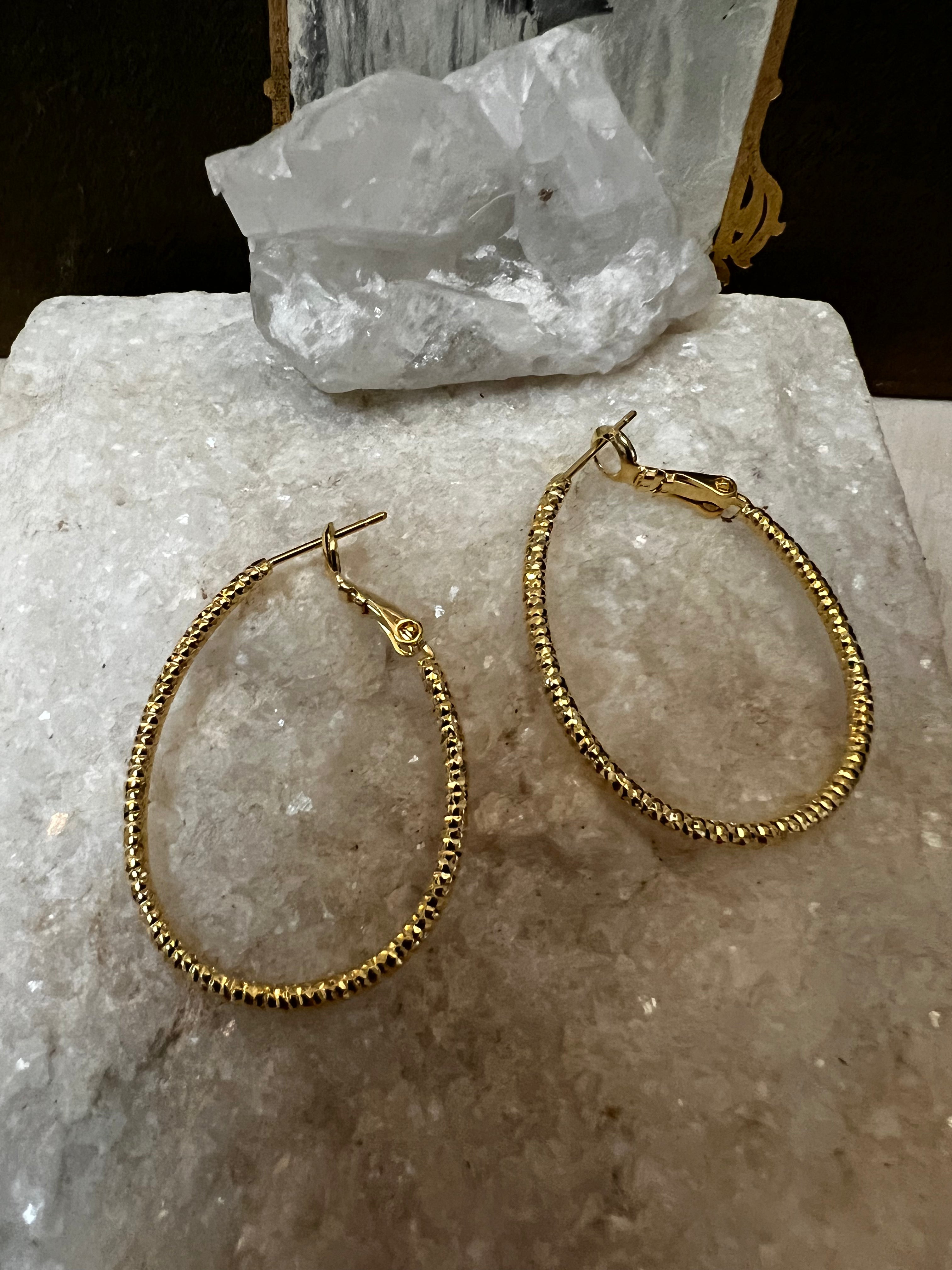 Shimmer Hoops