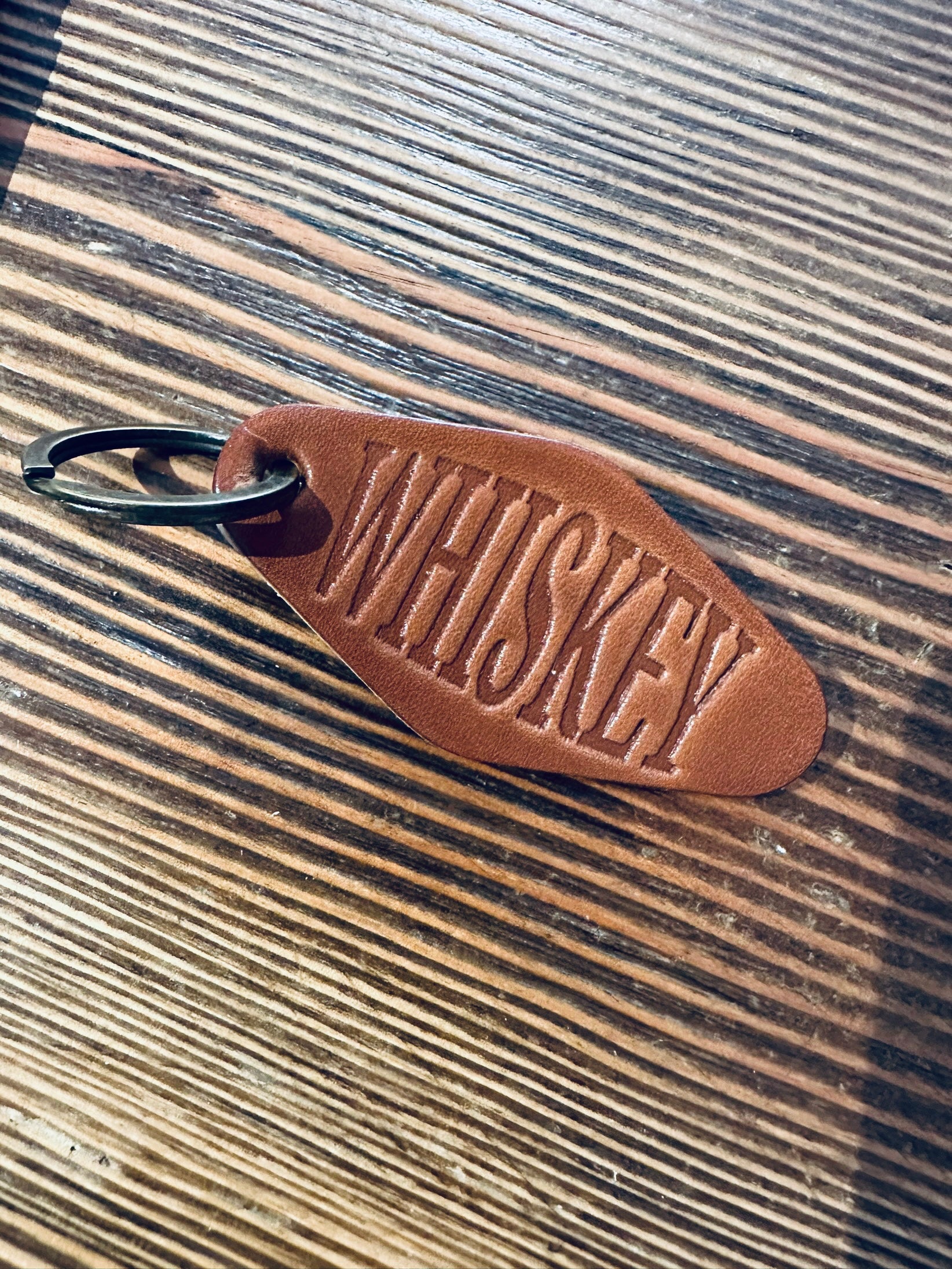 Whiskey Keychain