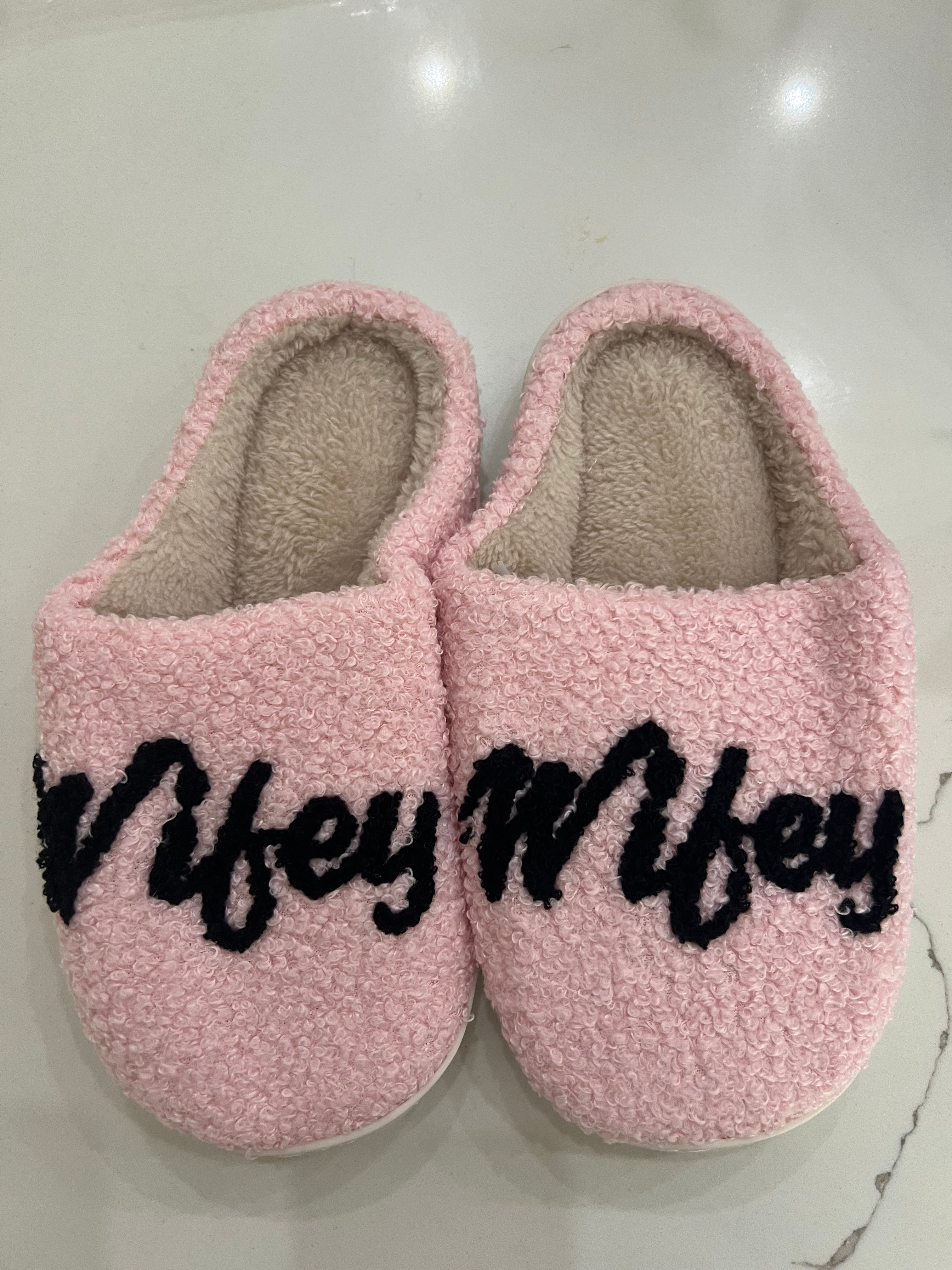 Pink Wifey Slippers