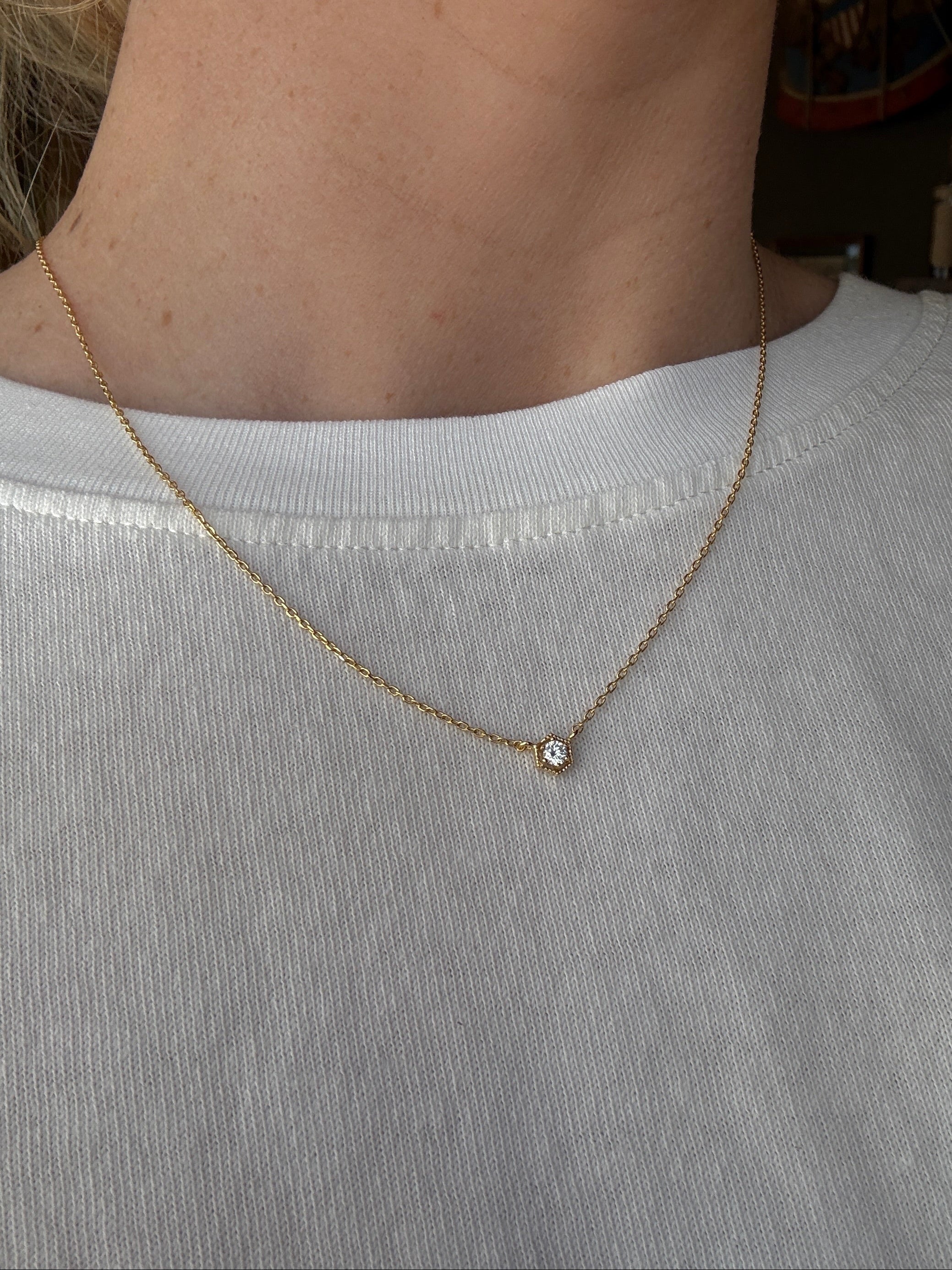 April Stone Necklace