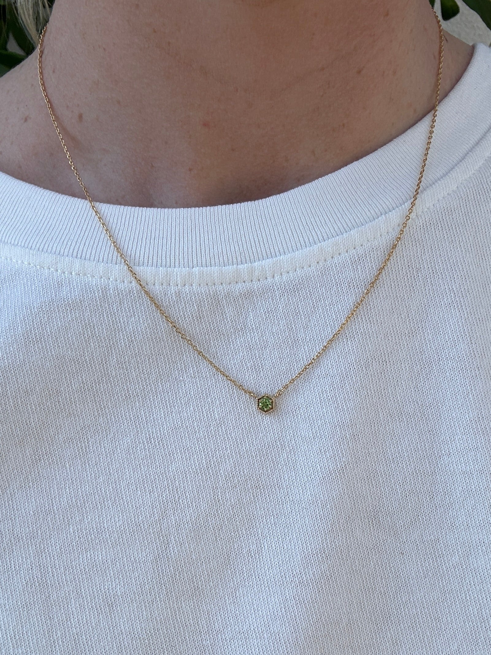 August Stone Necklace