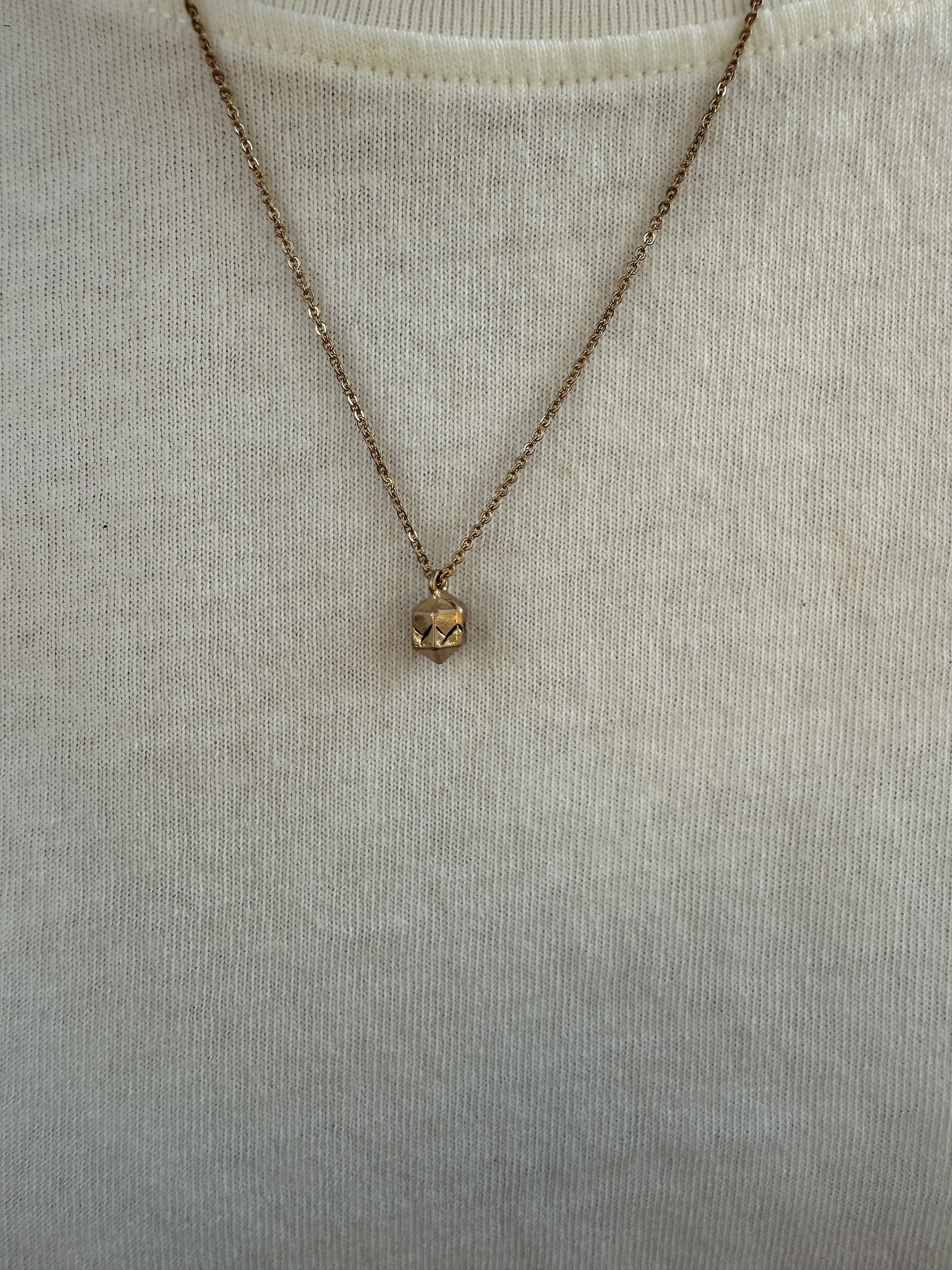 Dreidel Necklace