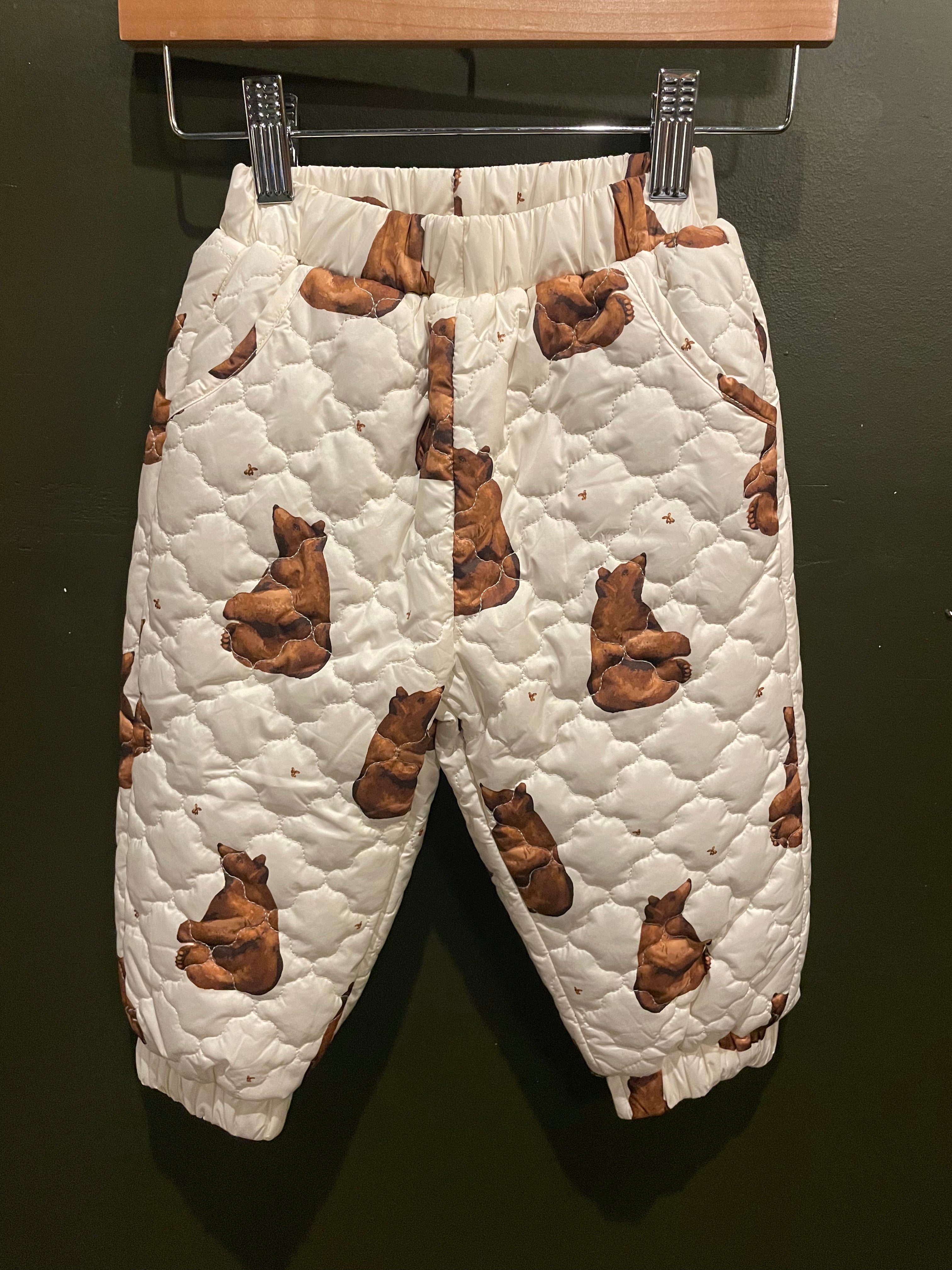 Honey Bear Quilted Pants