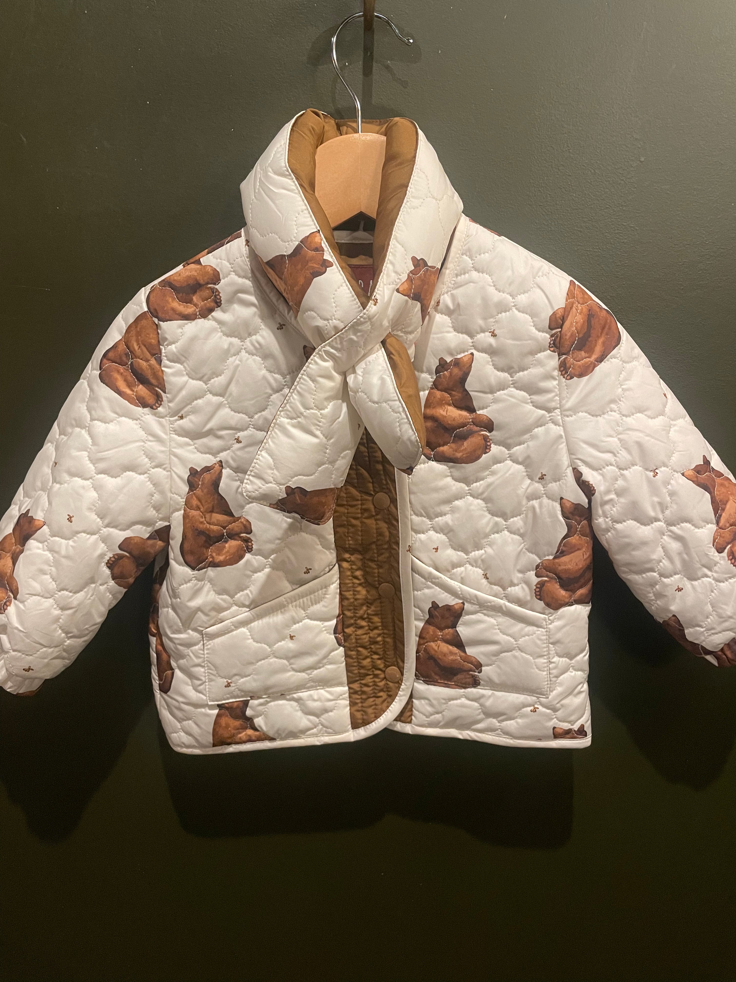 Honey Bear Quilted Jacket